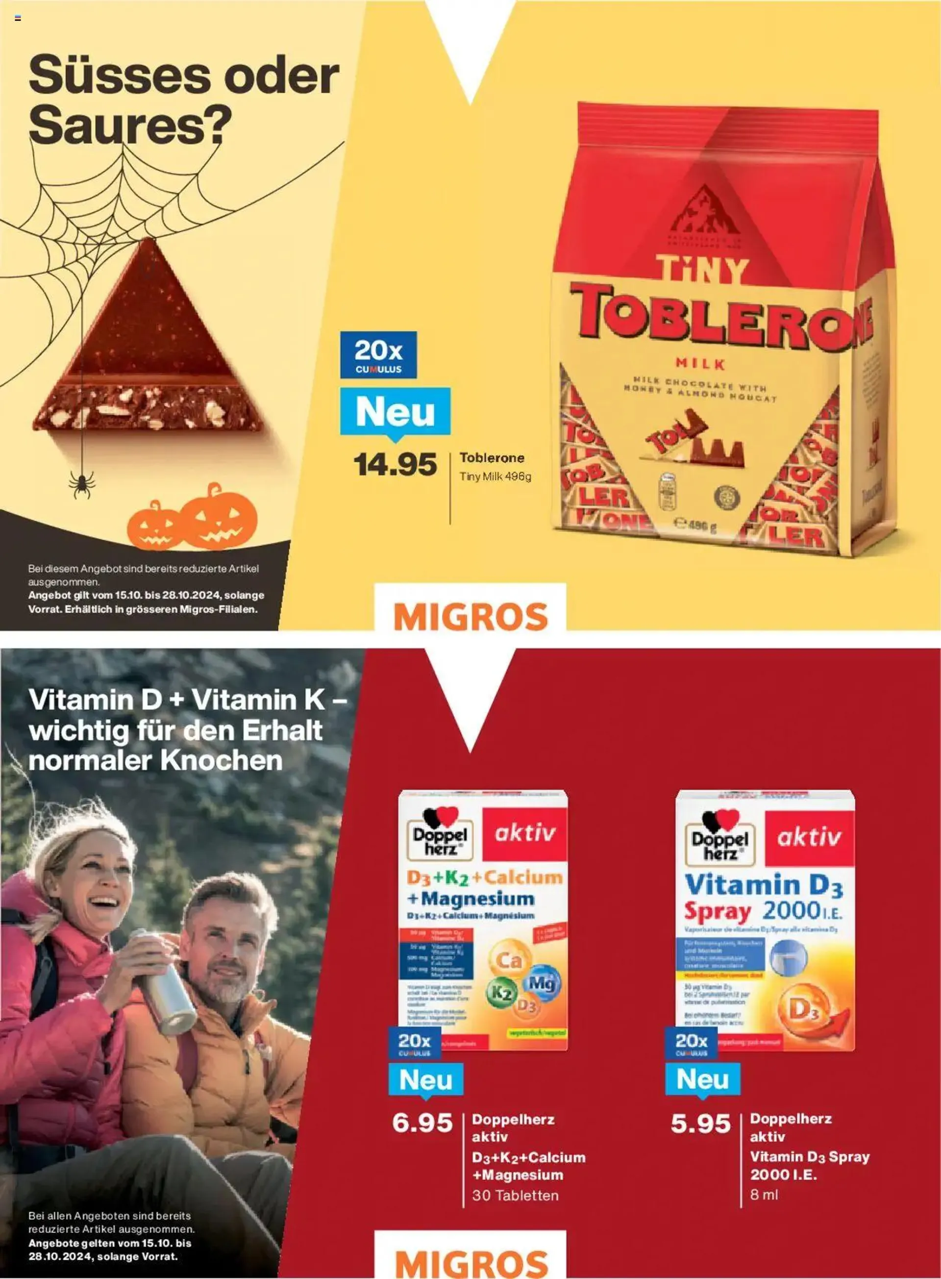 Migros - Magazin von 14. Oktober bis 20. Oktober 2024 - Prospekt seite  54