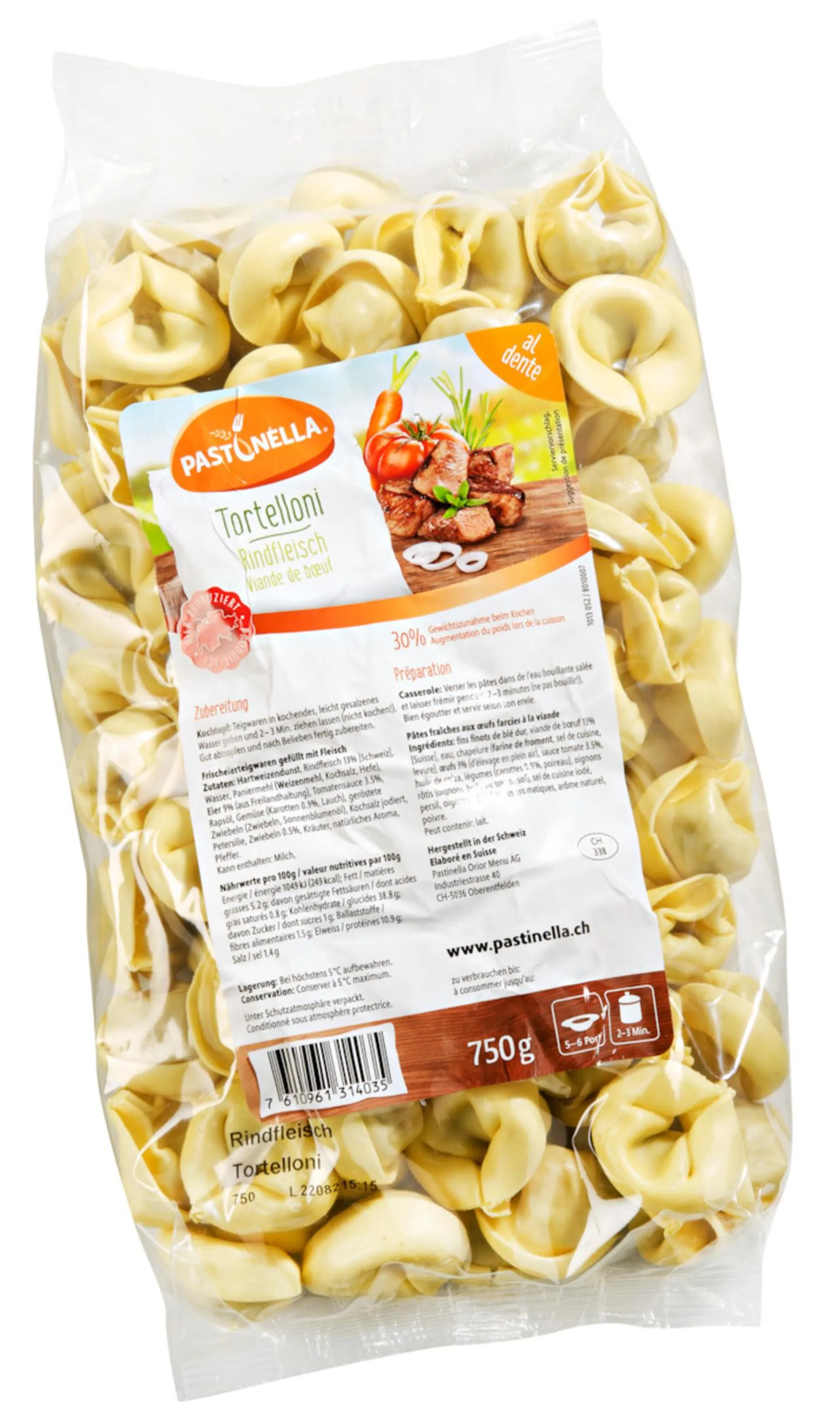 Pastinella Tortelloni Rindfleisch