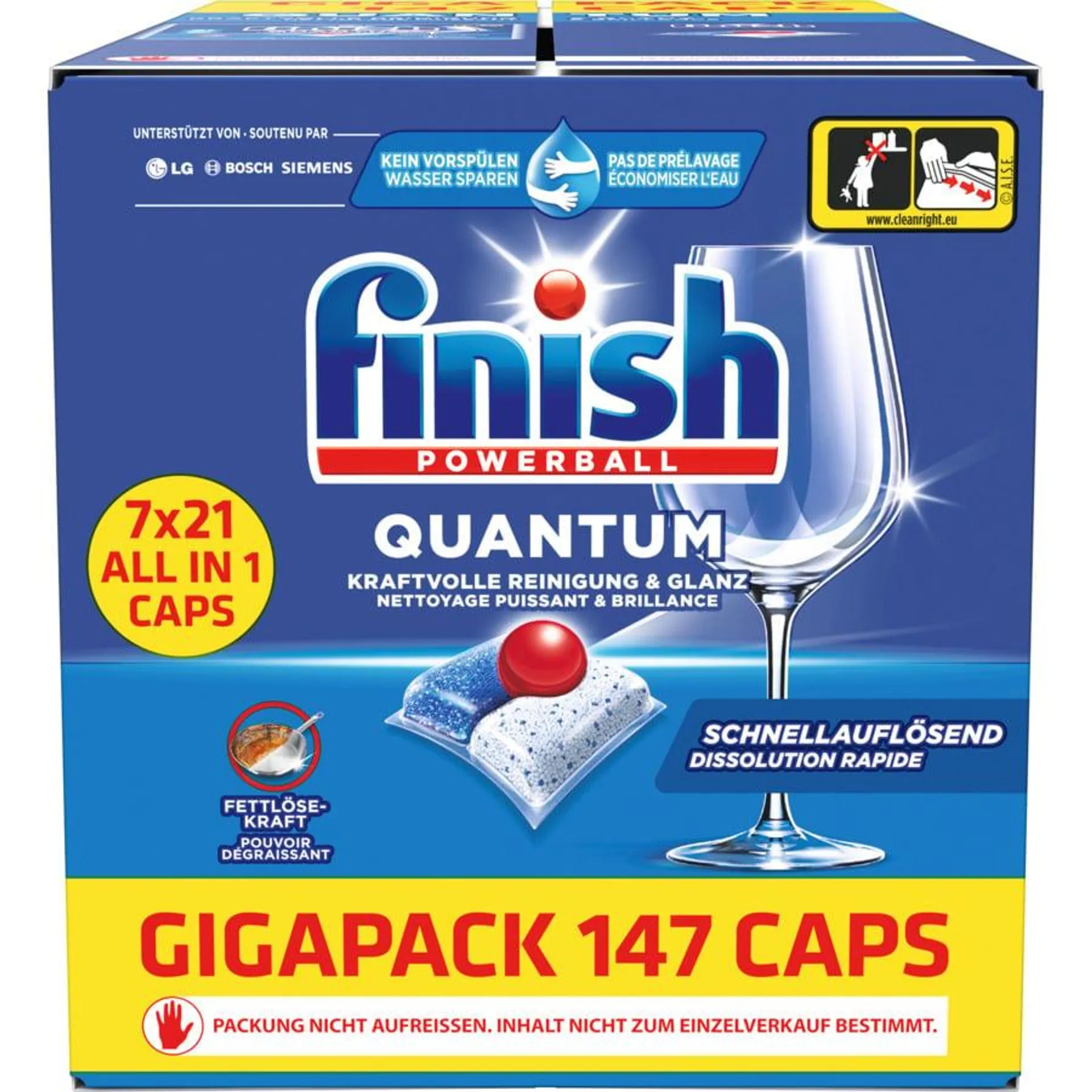 Finish Quantum Regular 147 Tabs