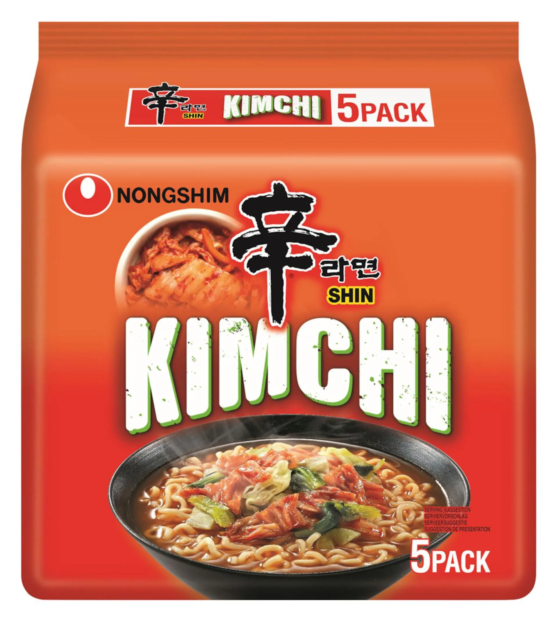 Nongshim Nudelsuppe Kimchi