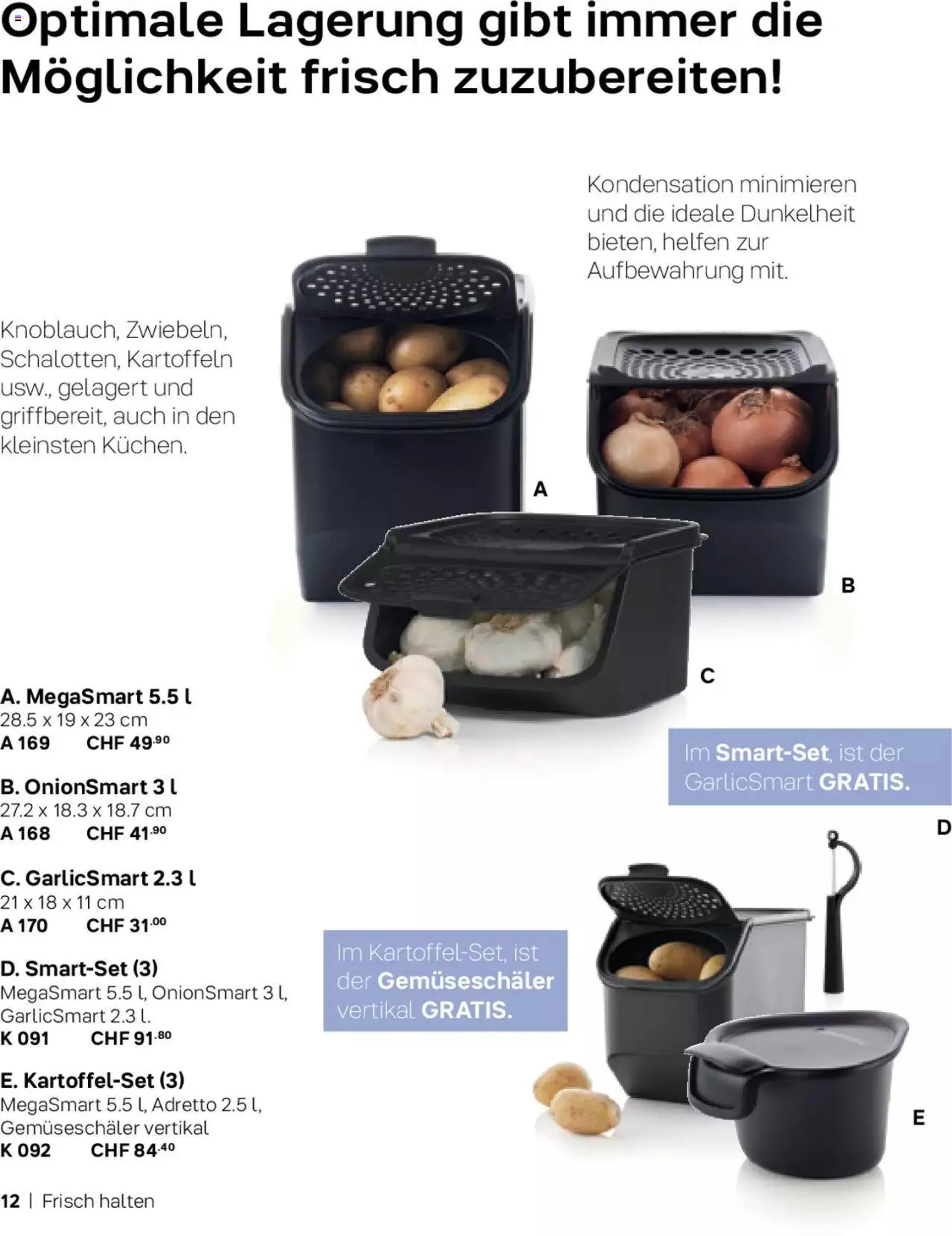 Tupperware Aktionen Herbst / Winter 2023 von 1. November bis 31. Dezember 2023 - Prospekt seite  12