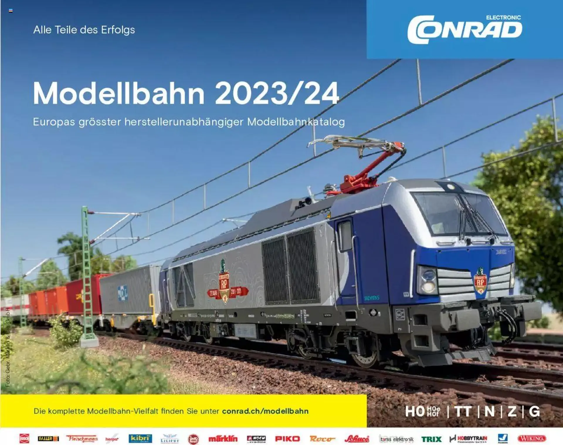 Conrad Modellbahn Katalog 2023/24