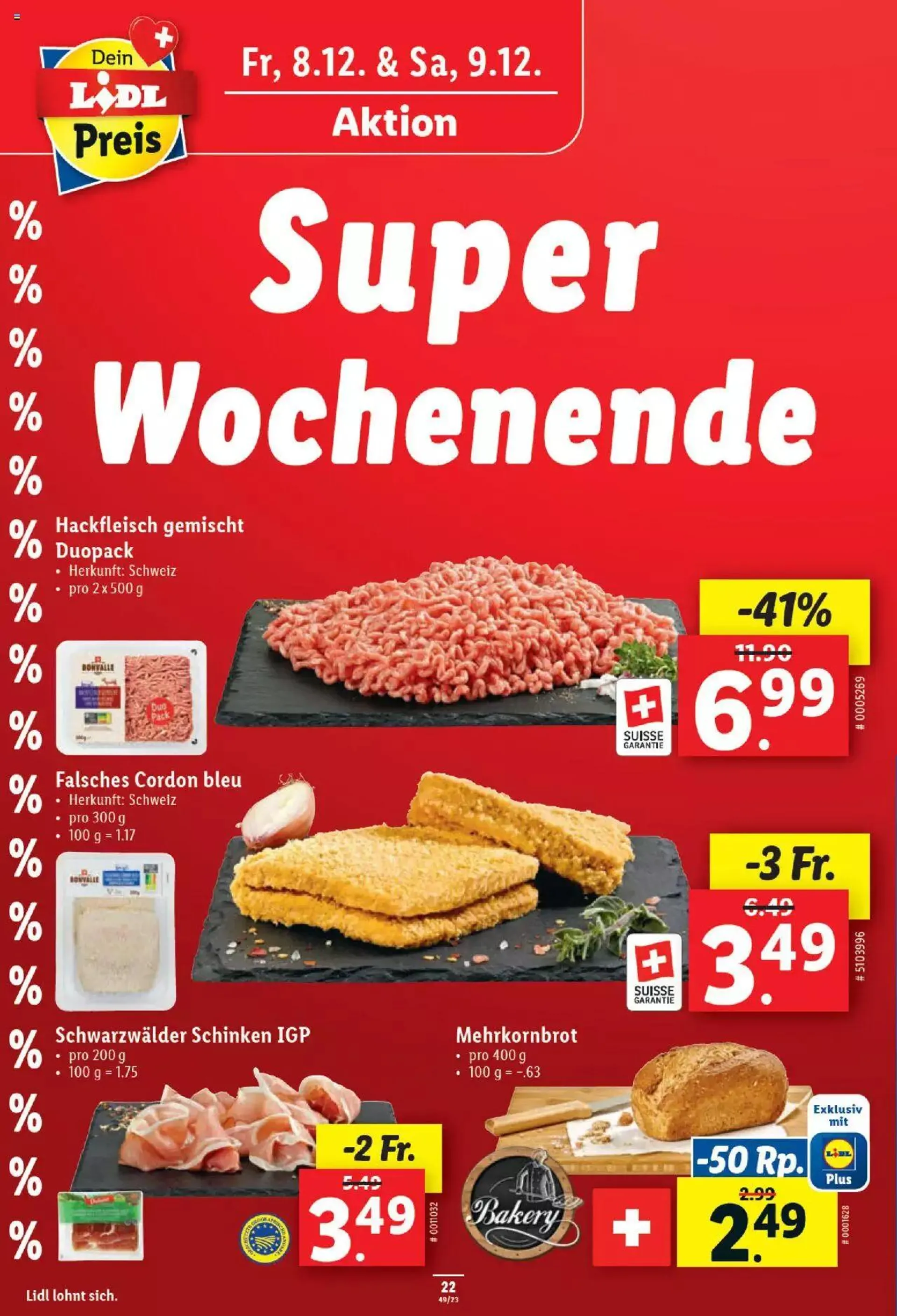 Lidl Aktionen von 7. Dezember bis 13. Dezember 2023 - Prospekt seite  22
