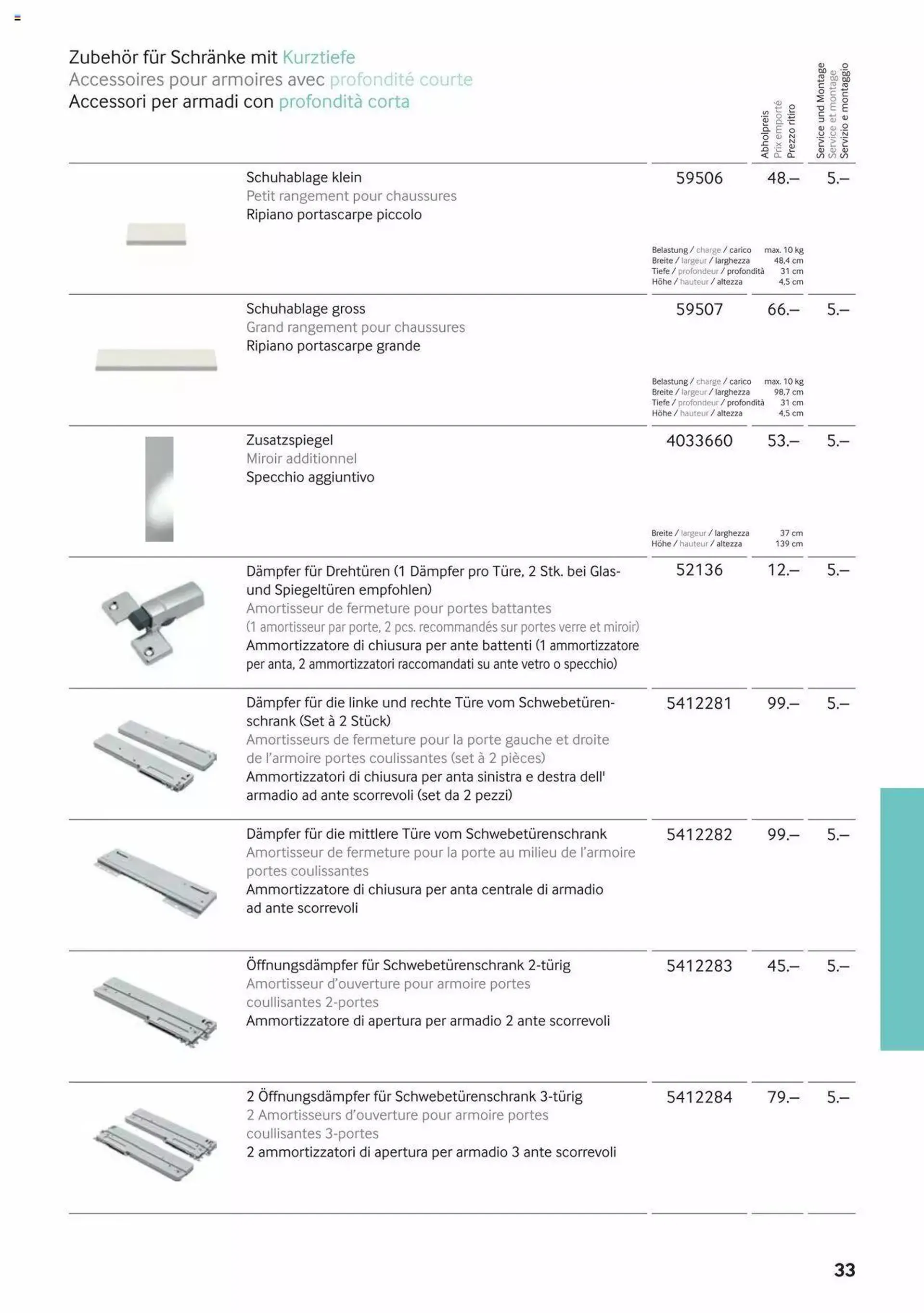 Pfister Aktionen Jutzler Katalog 2024 von 19. Dezember bis 31. Dezember 2024 - Prospekt seite  33