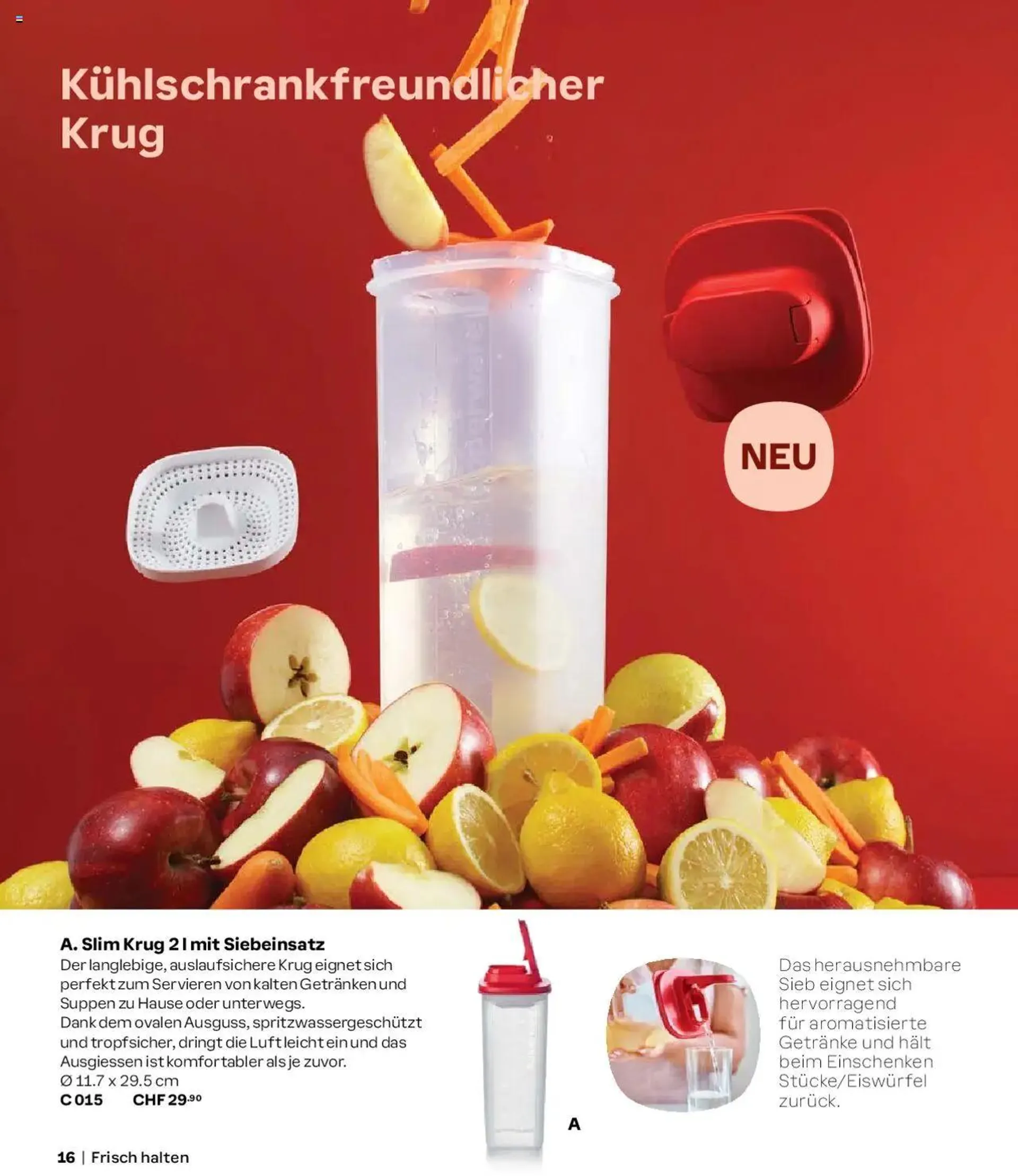 Tupperware Aktionen Herbst / Winter 2024/25 von 2. September bis 31. Dezember 2024 - Prospekt seite  16