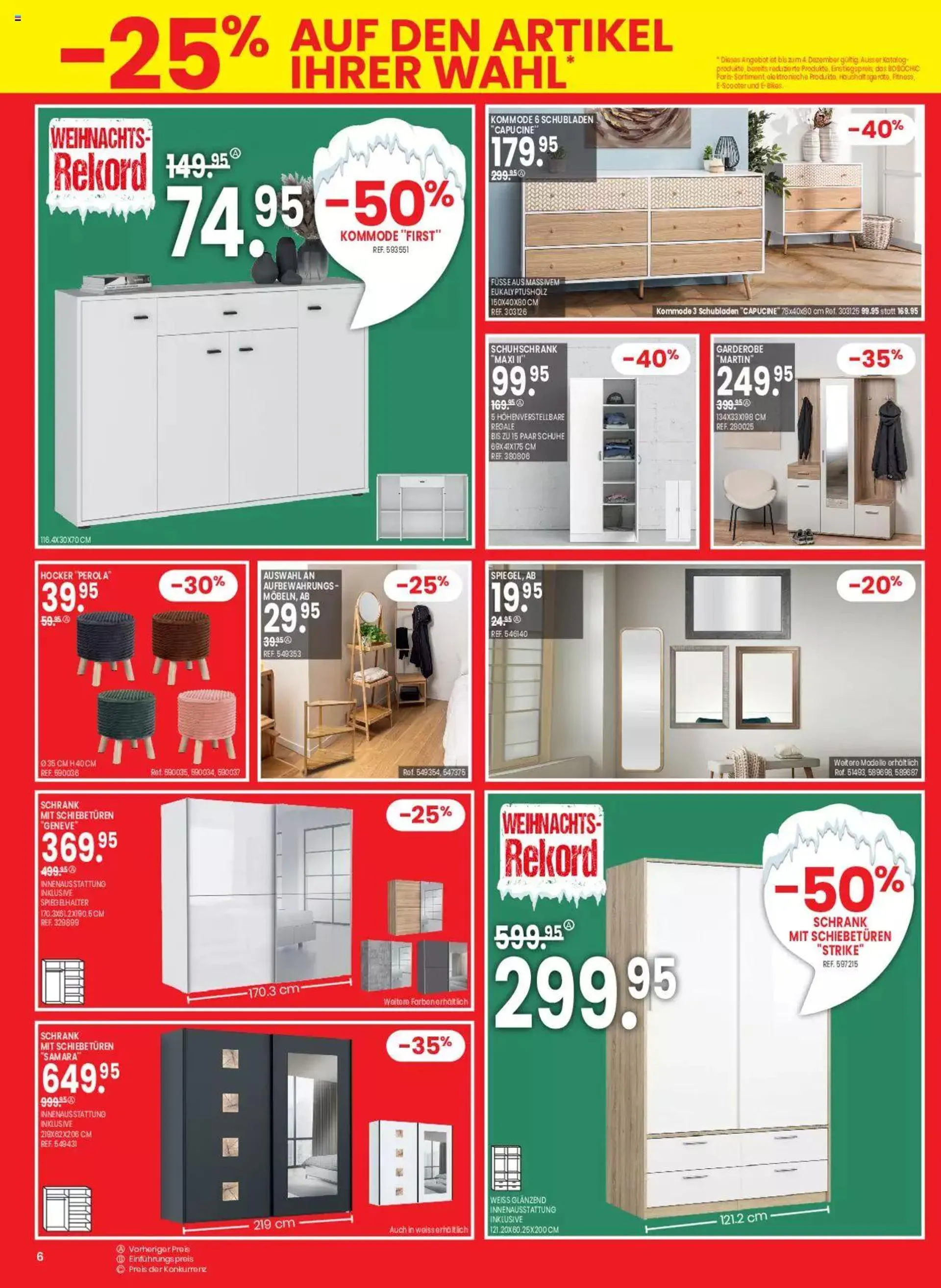 Conforama Aktionen von 28. November bis 11. Dezember 2023 - Prospekt seite  6