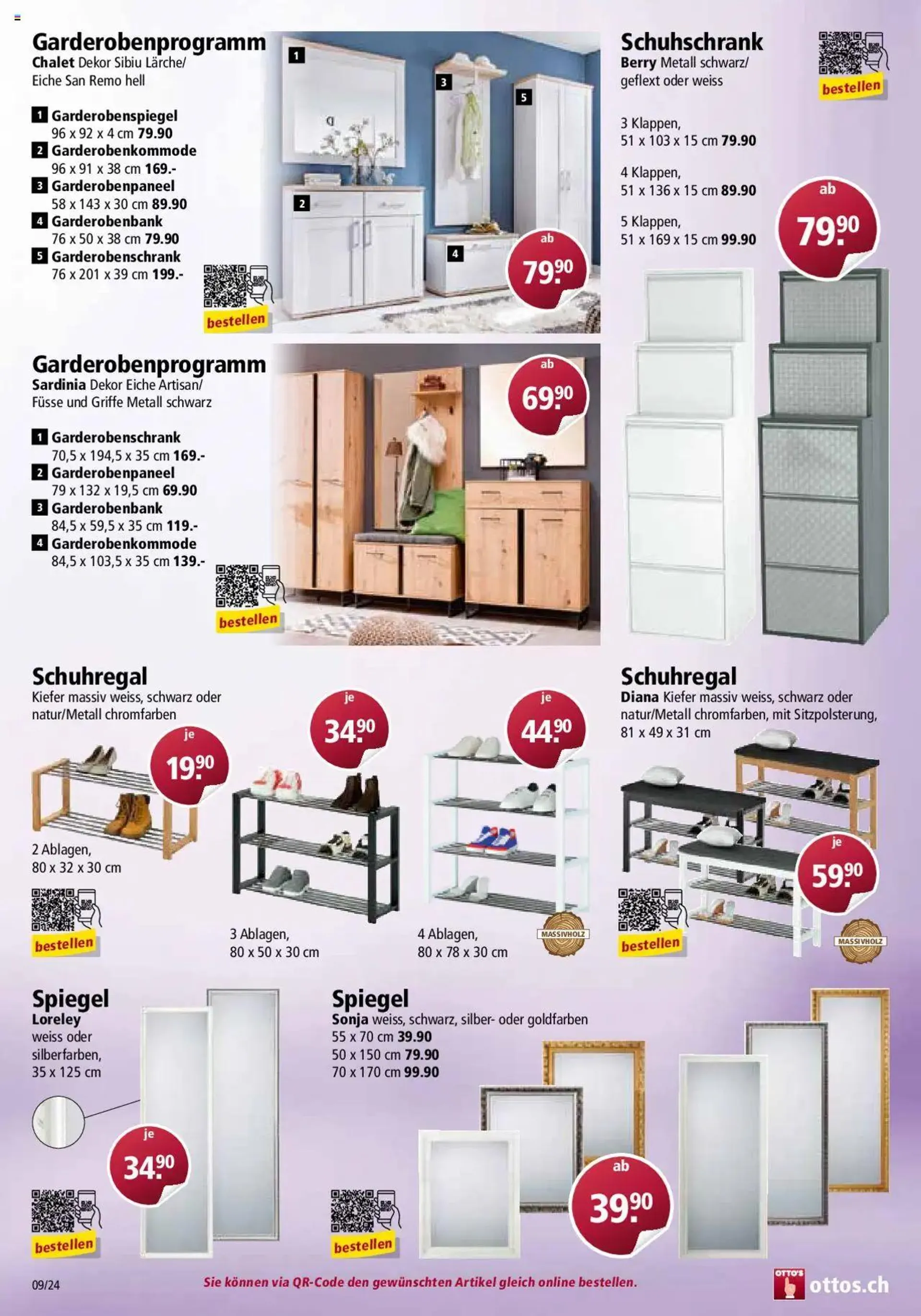 Otto's Moebelflyer von 1. September bis 31. Oktober 2024 - Prospekt seite  29