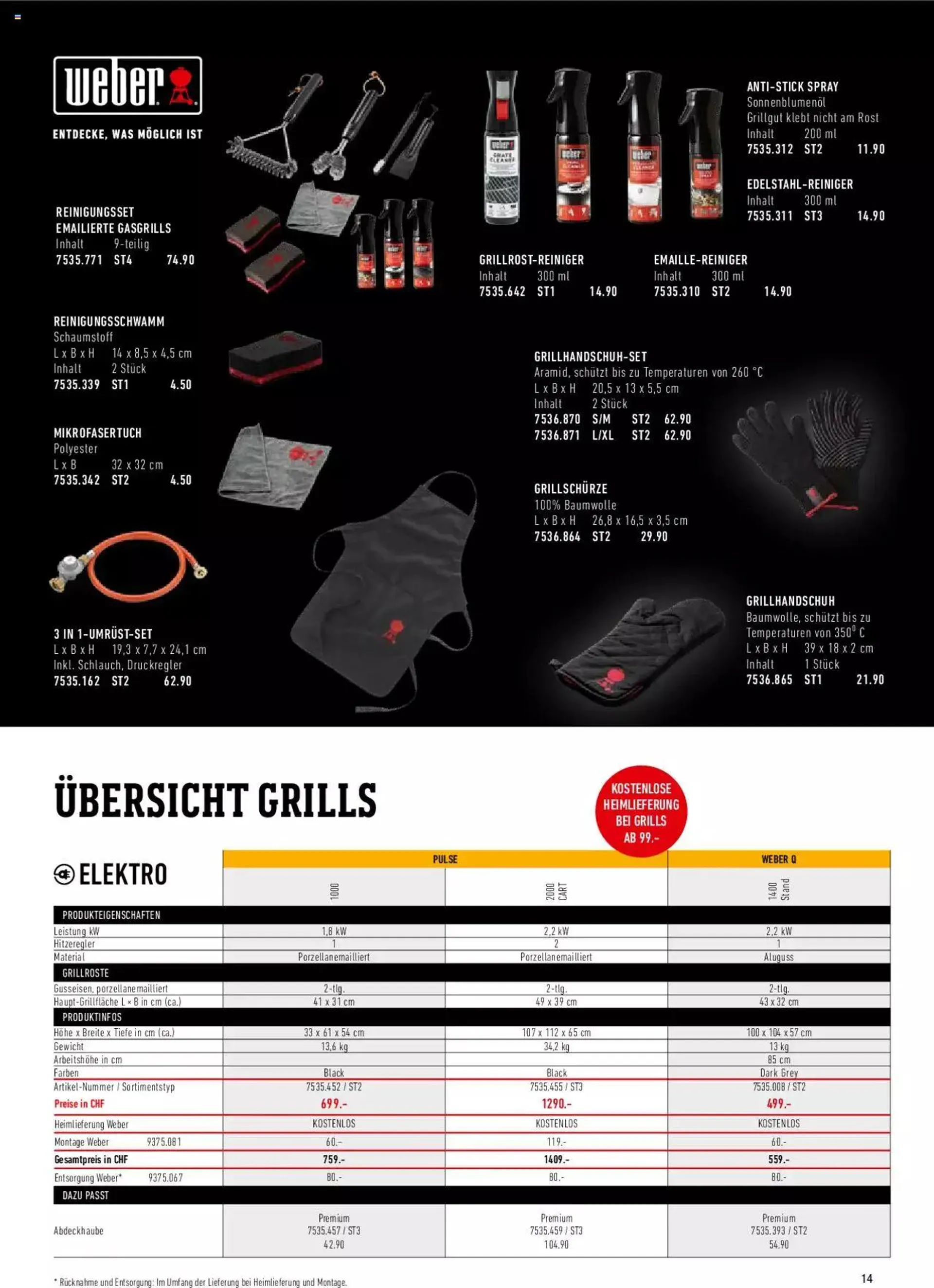 DO IT+GARDEN MIGROS - Grill von 22. März bis 31. Dezember 2023 - Prospekt seite  14