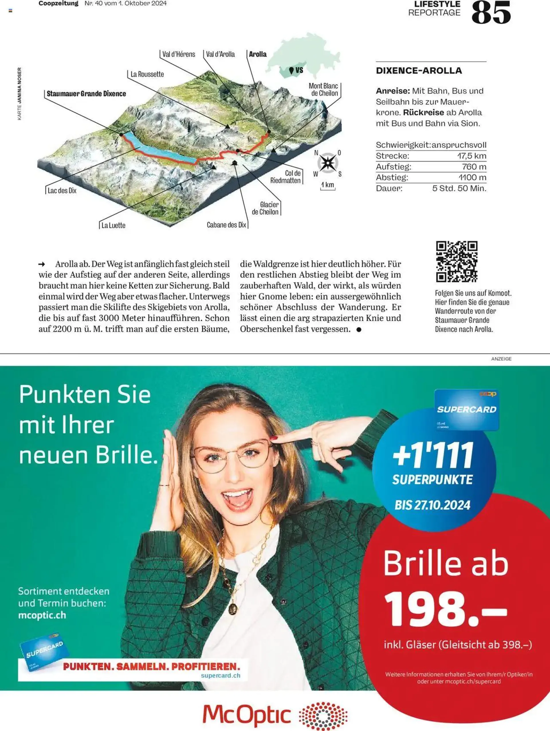 Coop - Magazin von 1. Oktober bis 7. Oktober 2024 - Prospekt seite  85