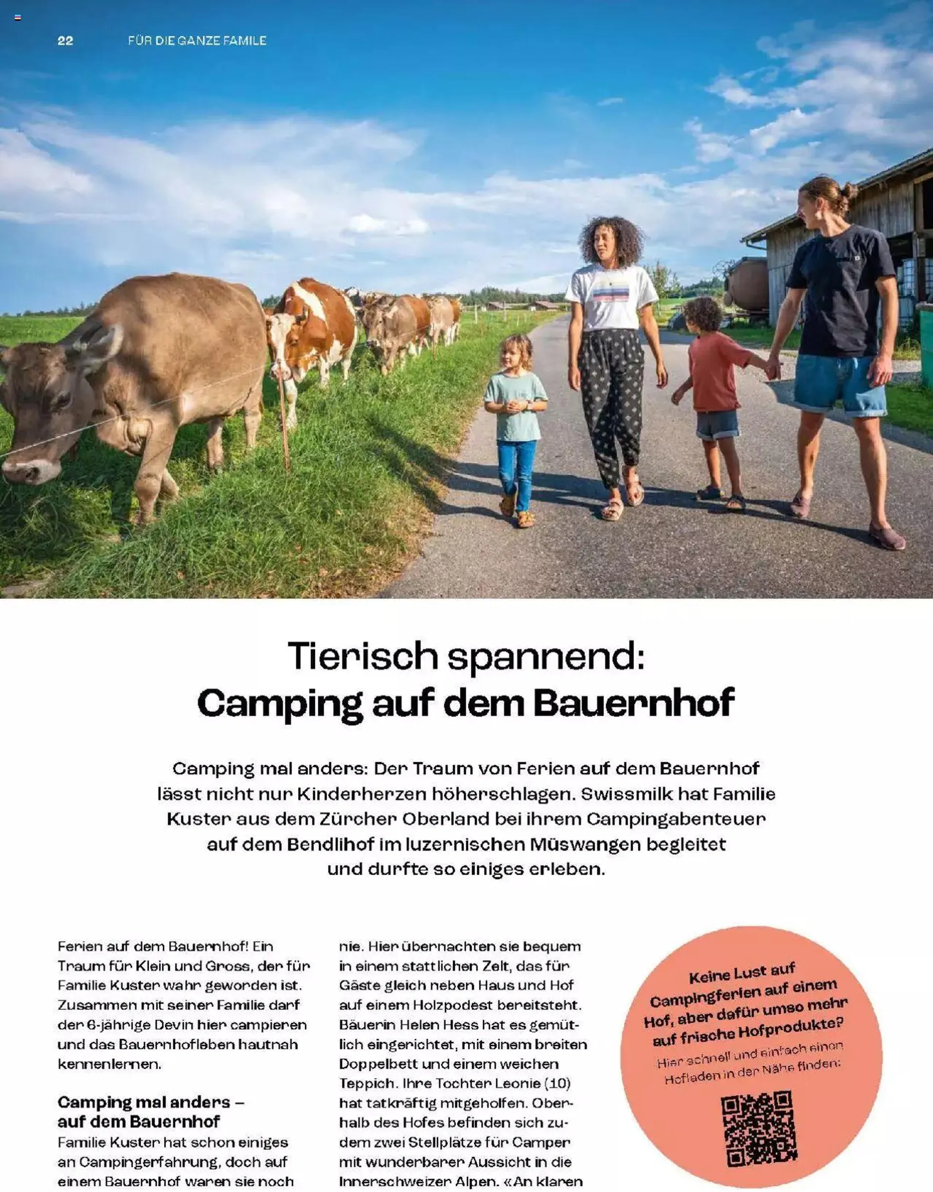 Coop Magazin Familien von 18. Juni bis 31. Dezember 2024 - Prospekt seite  22