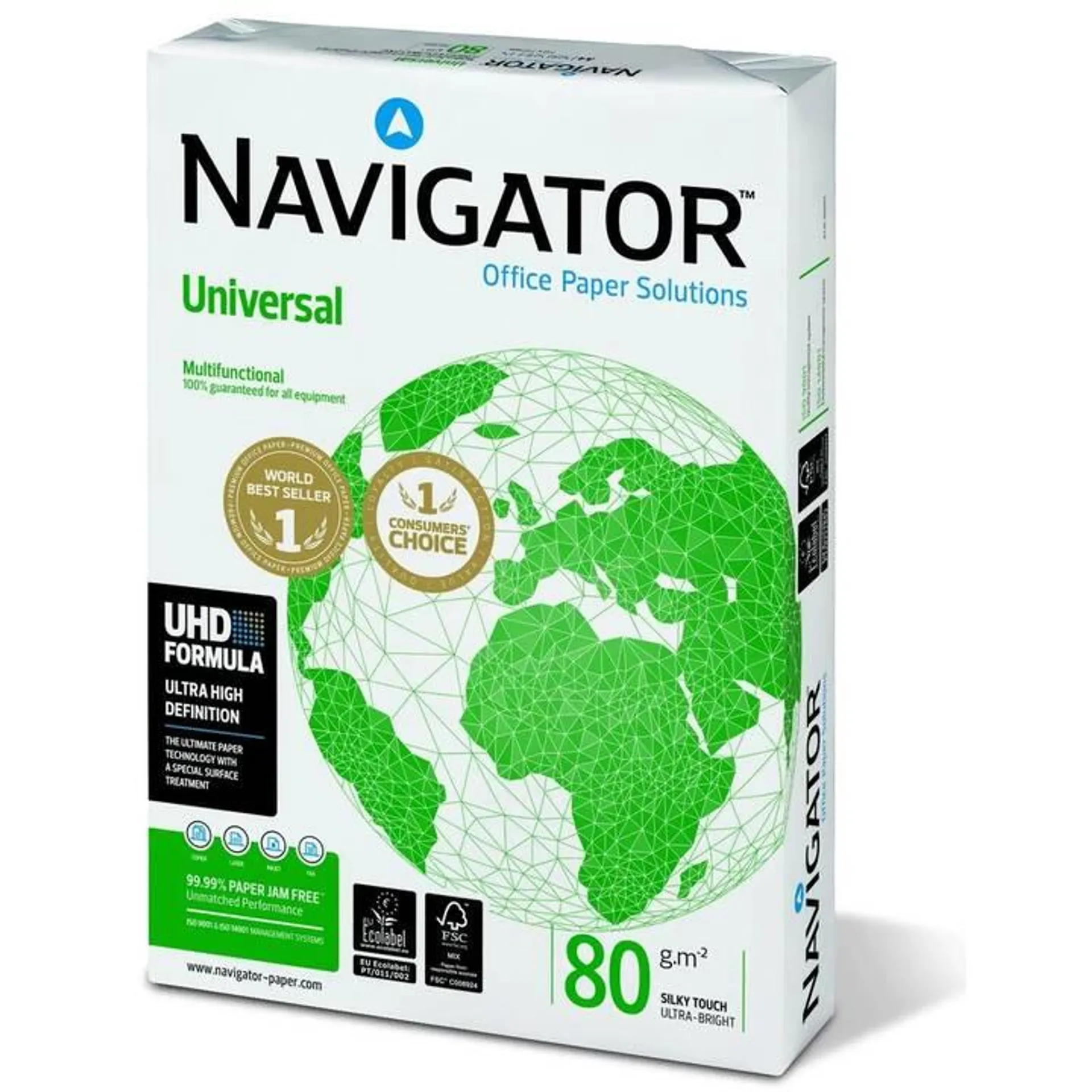 NAVIGATOR Kopierpapier (500 Blatt, A4, 80 g/m2)