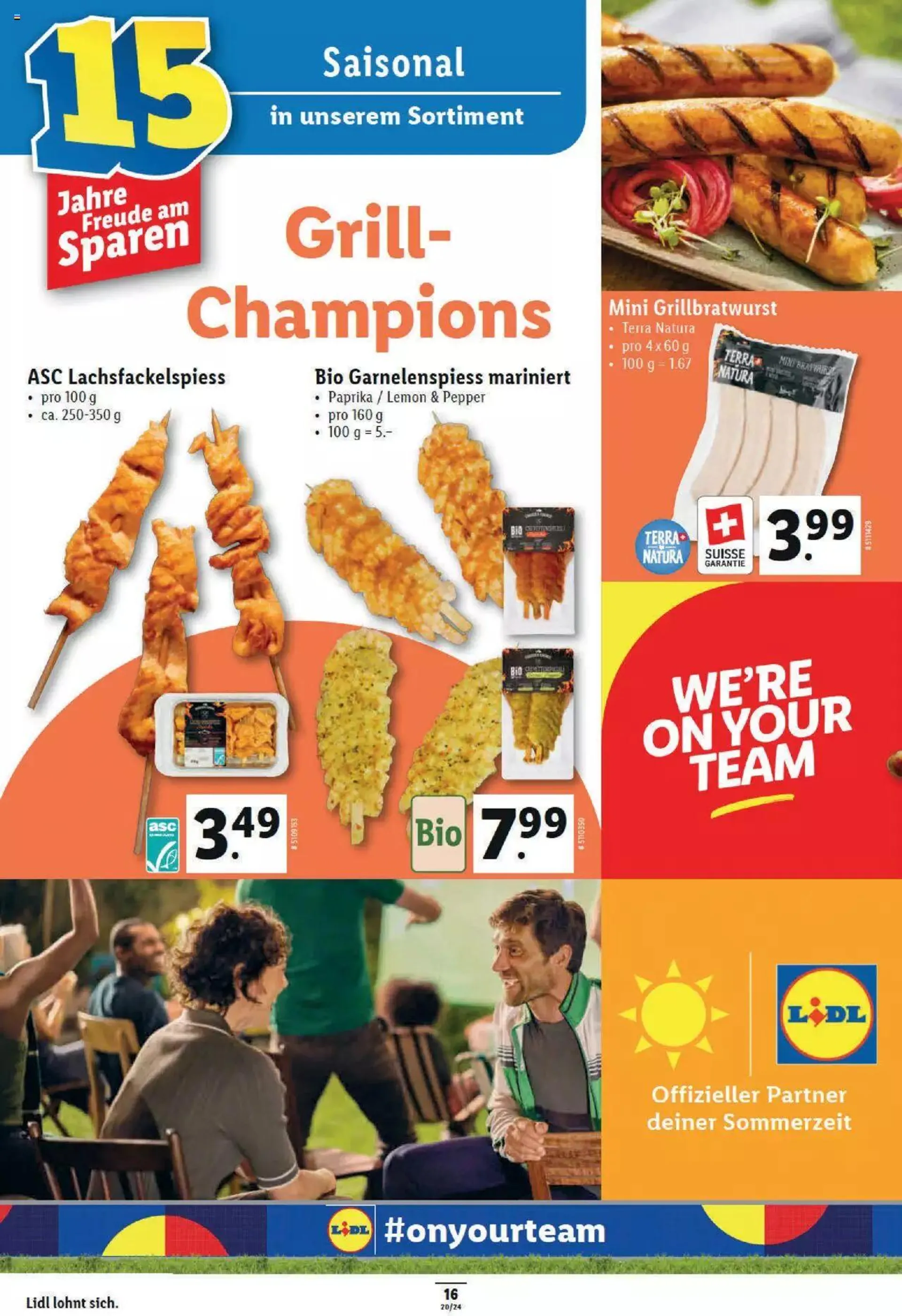 Lidl Aktionen von 16. Mai bis 22. Mai 2024 - Prospekt seite  16