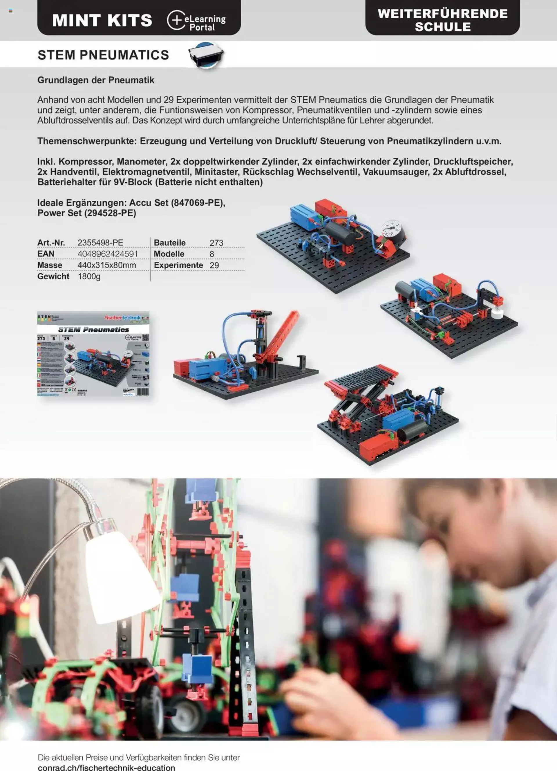 Conrad - Fischertechnik Education von 21. Februar bis 31. Dezember 2023 - Prospekt seite  16