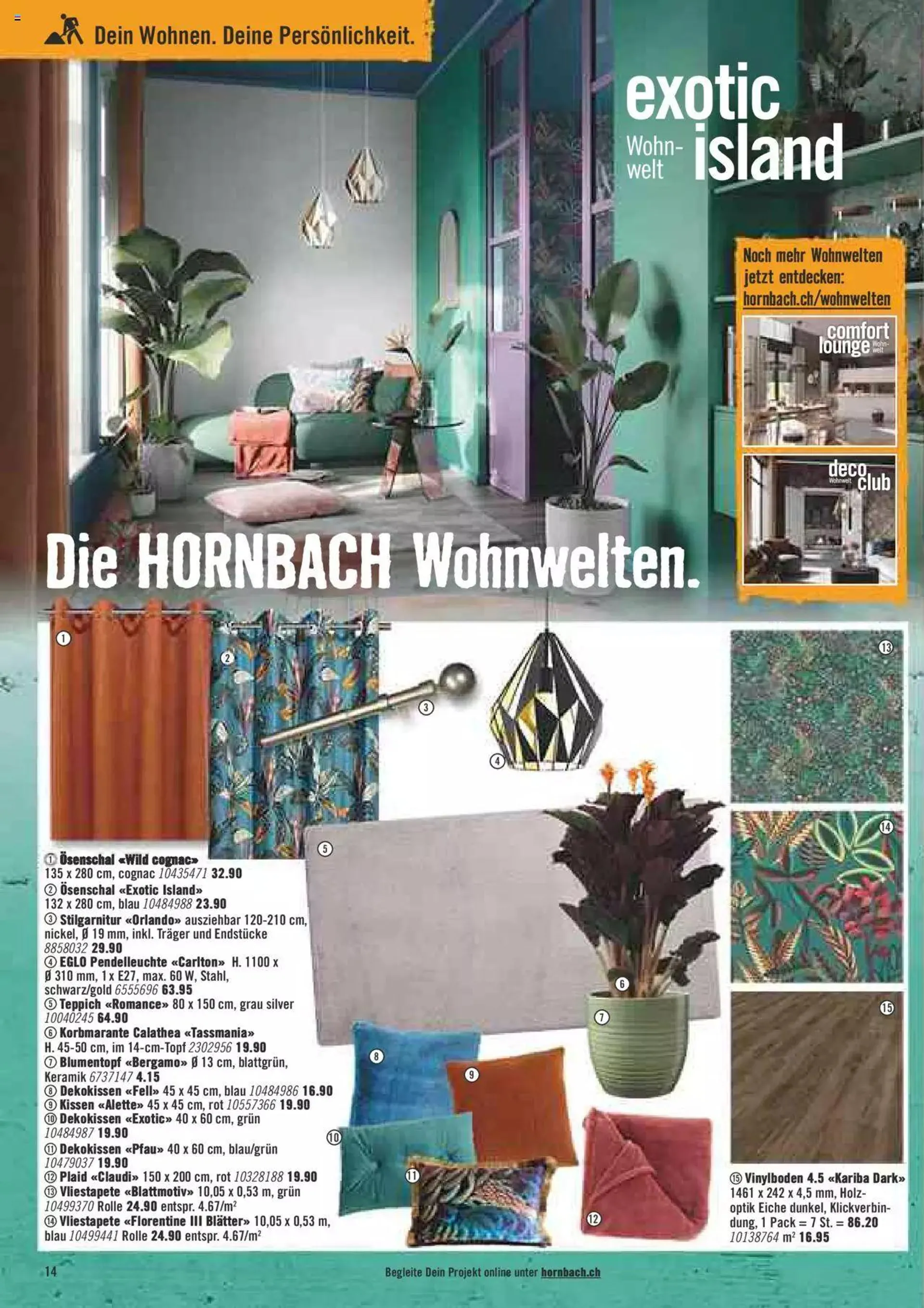 Hornbach - Aktueller Prospekt von 5. Dezember bis 31. Dezember 2023 - Prospekt seite  14