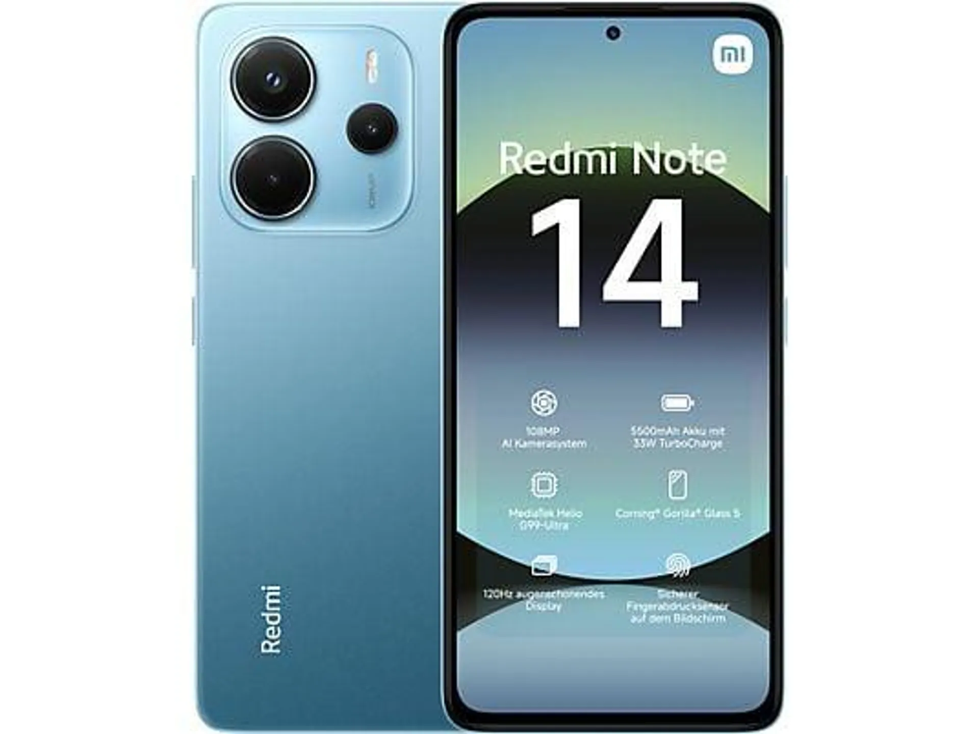 XIAOMI Redmi Note 14 4G 128 GB Ocean Blue Dual SIM