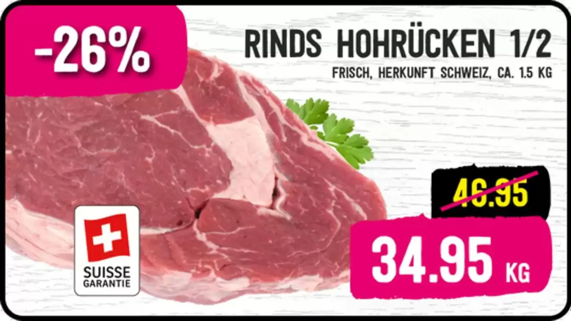 Fleisch Discount reklamblad von 30. Oktober bis 13. November 2024 - Prospekt seite  2