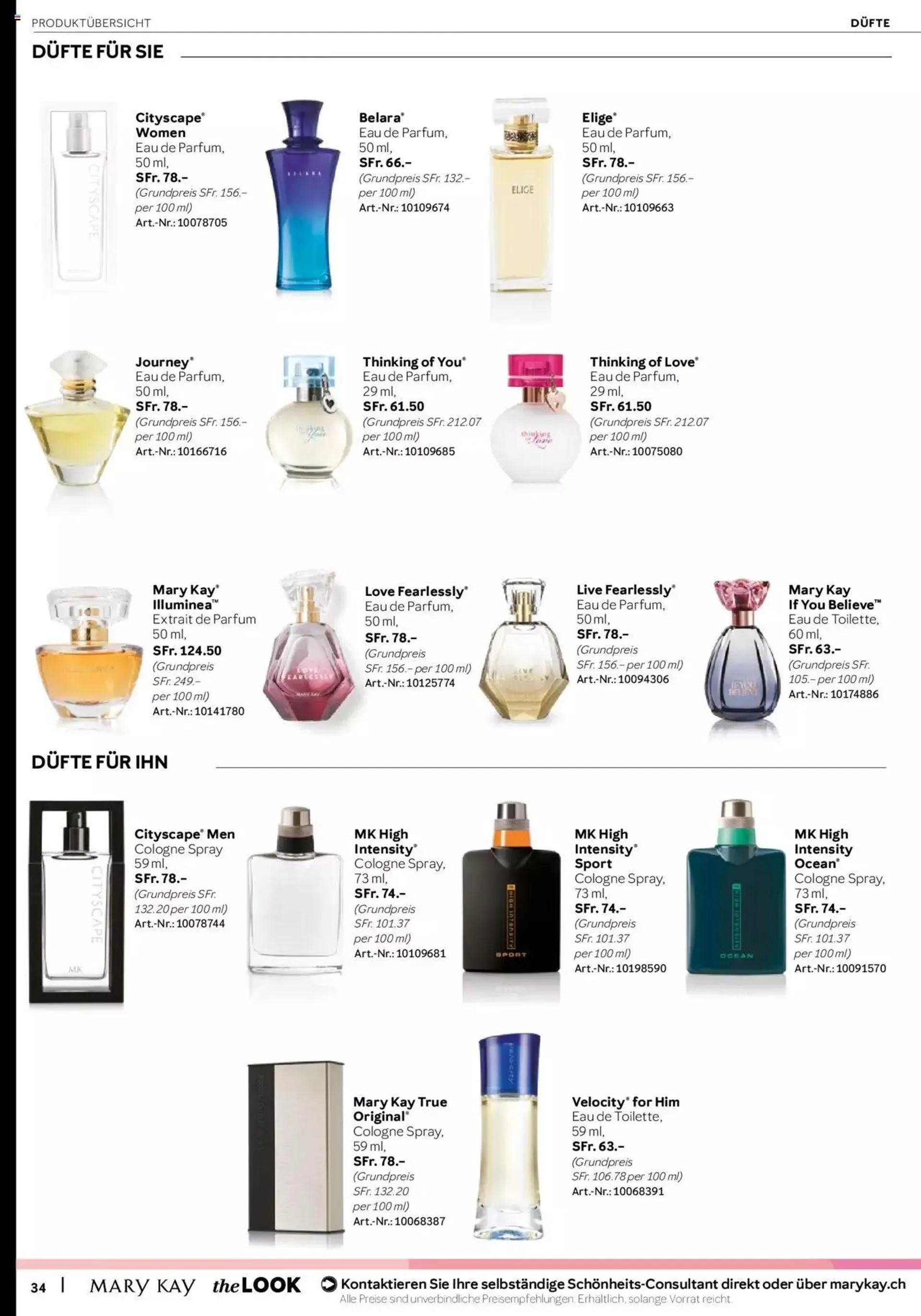 Mary Kay Aktionen von 17. April bis 31. Dezember 2023 - Prospekt seite  34