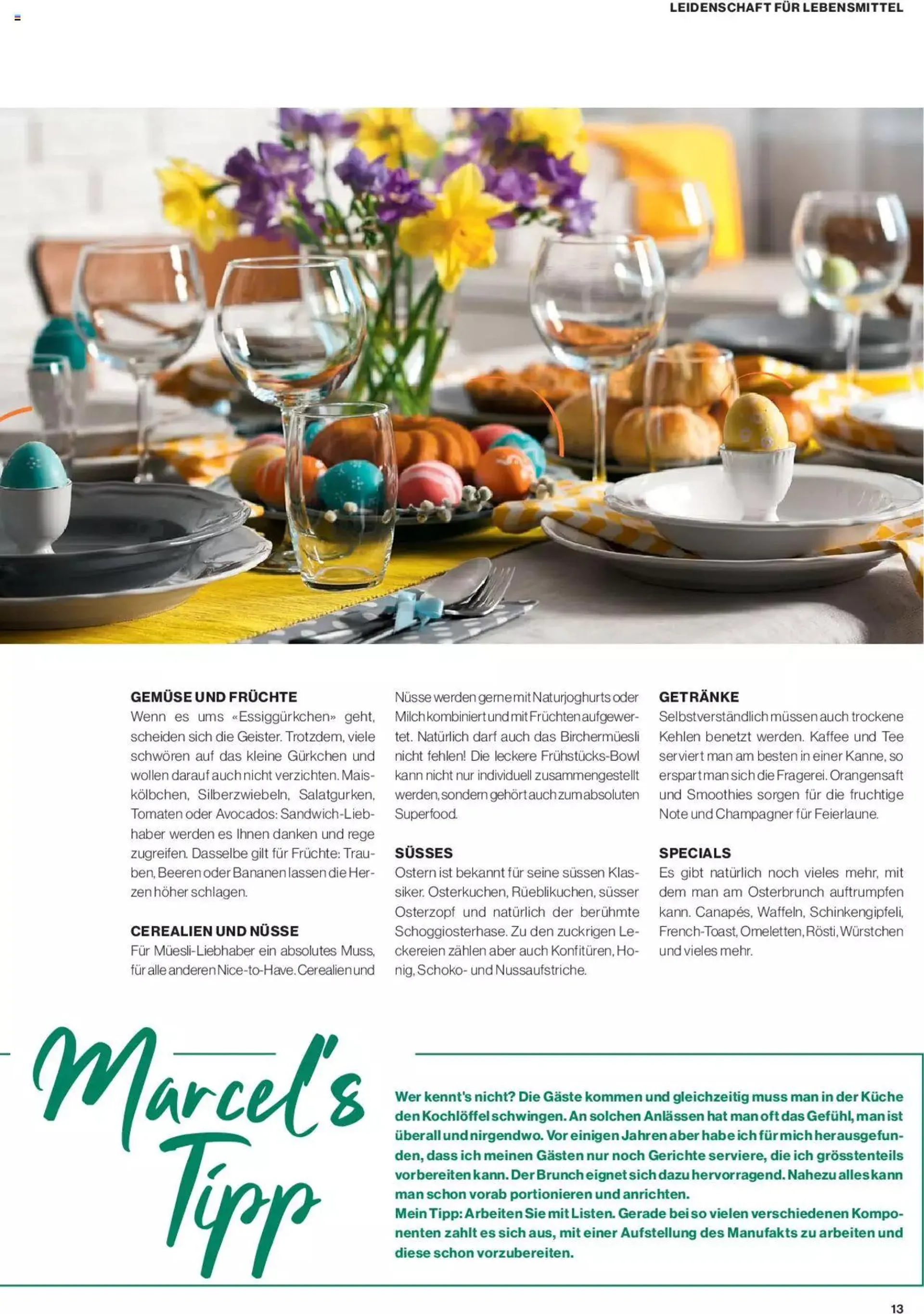 SPAR Kundenmagazin von 2. März bis 31. Dezember 2023 - Prospekt seite  13