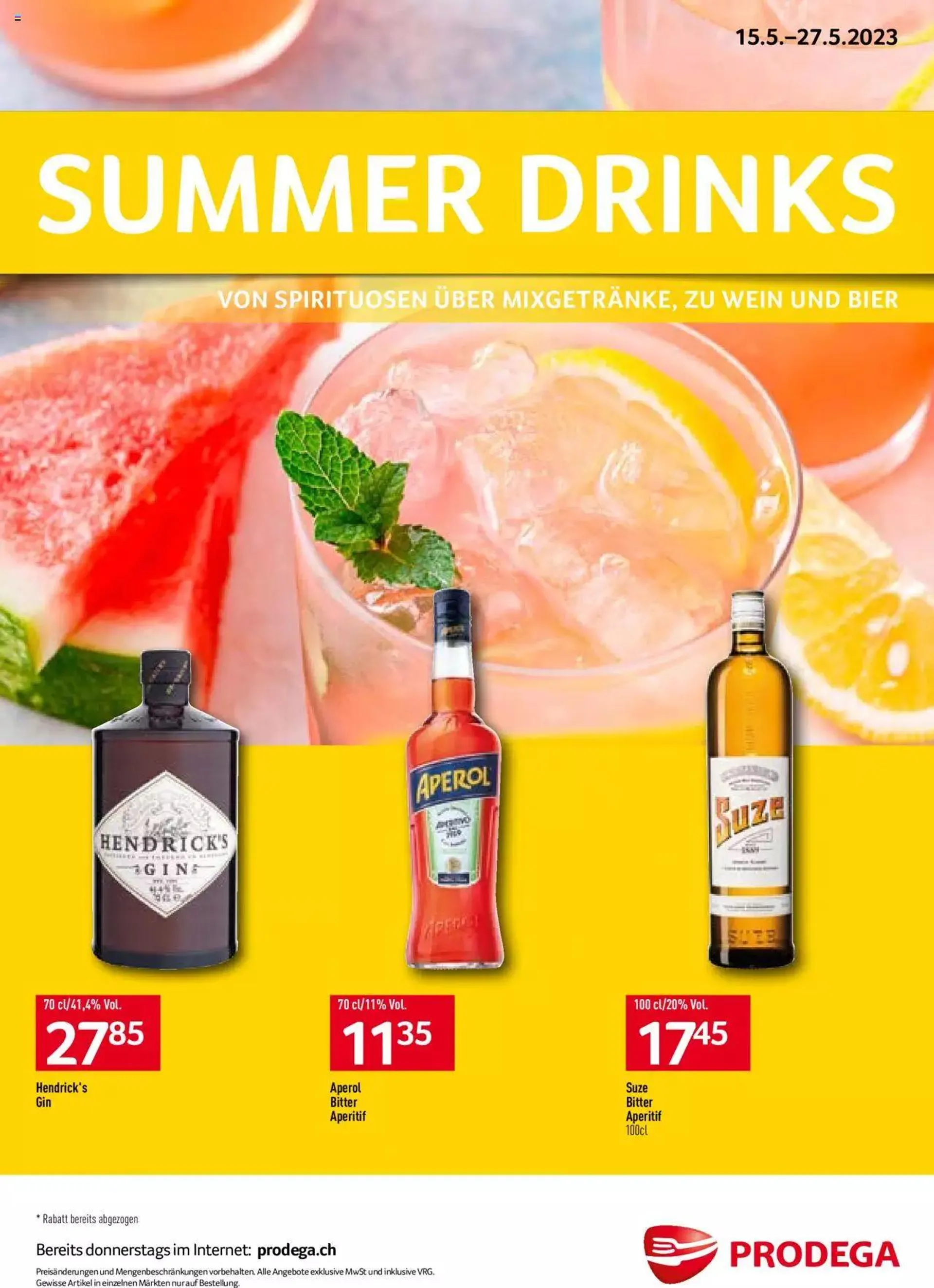 Prodega Summer Drinks - 0