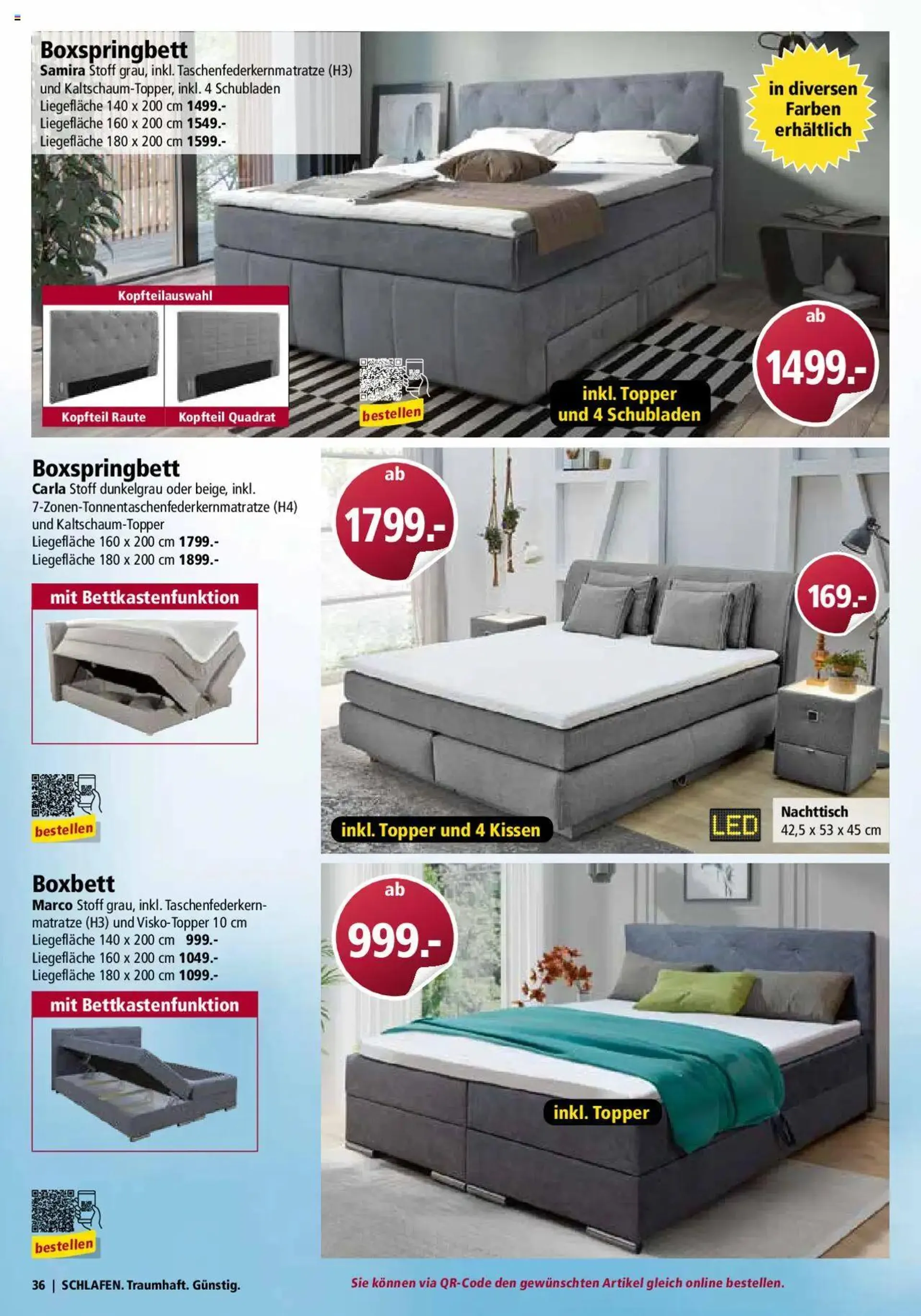 Otto's Moebelflyer von 1. September bis 31. Oktober 2024 - Prospekt seite  36