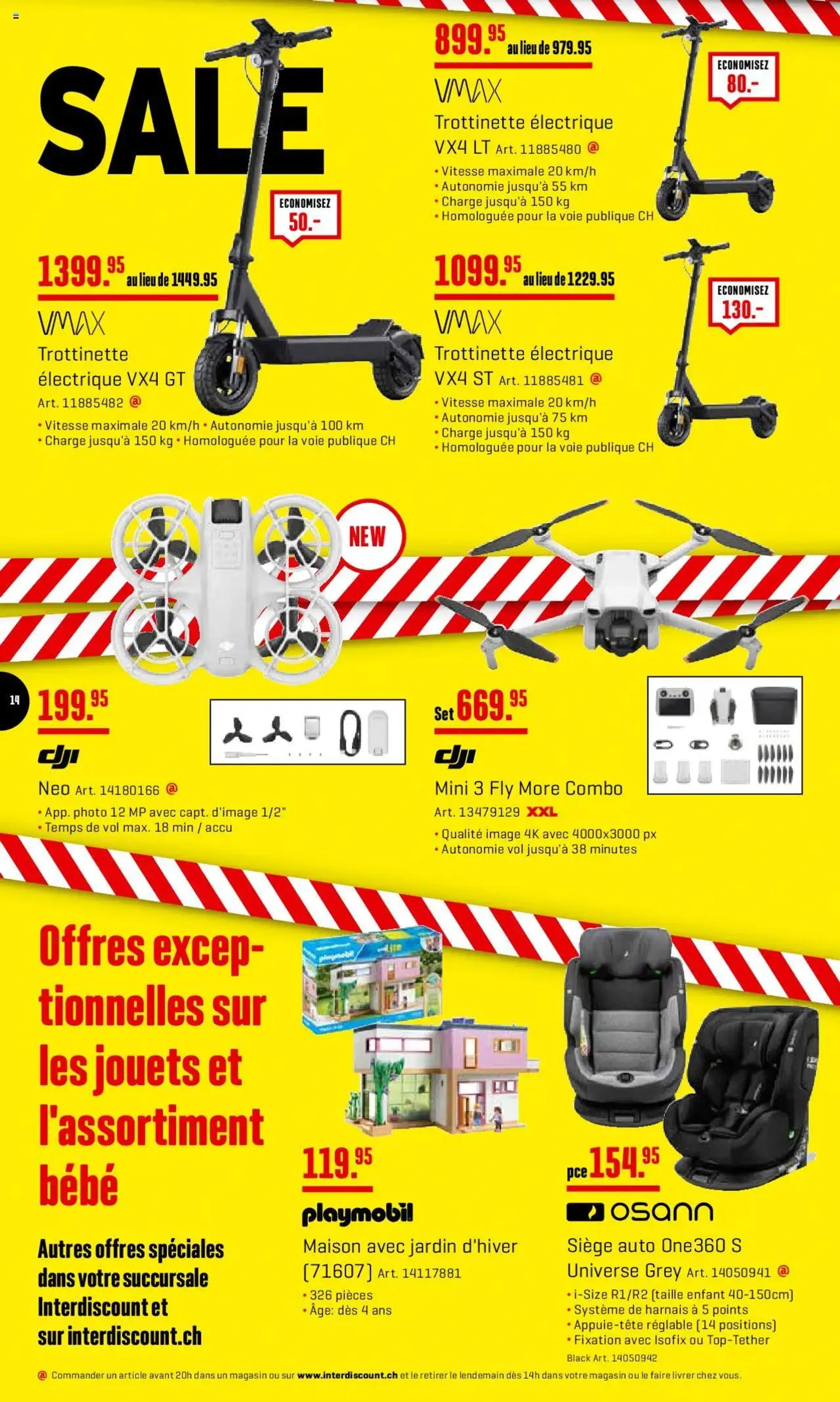 Interdiscount Aktionen FR von 7. Oktober bis 20. Oktober 2024 - Prospekt seite  14