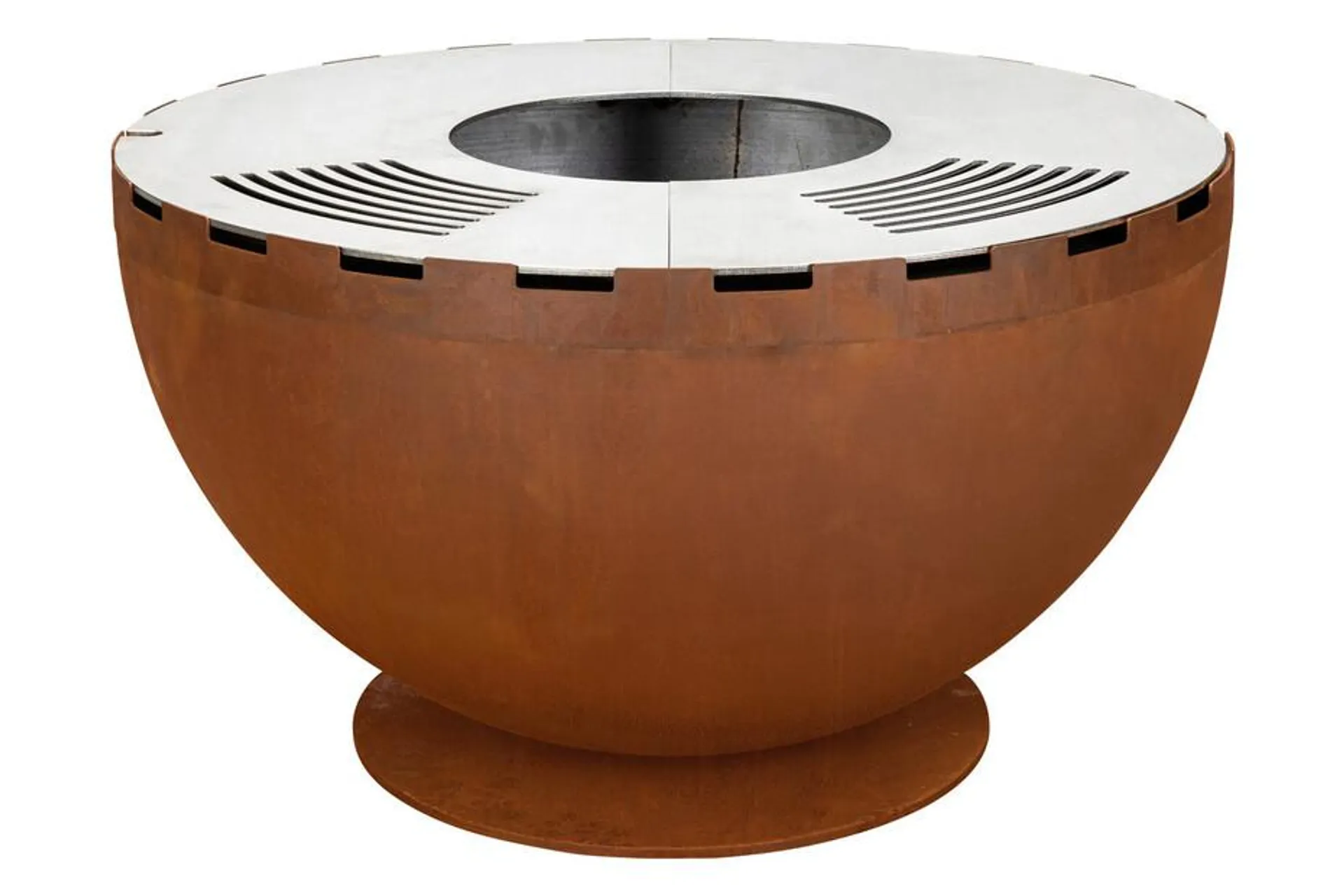 Firebowl 80, gerostet, Ø 80 cm