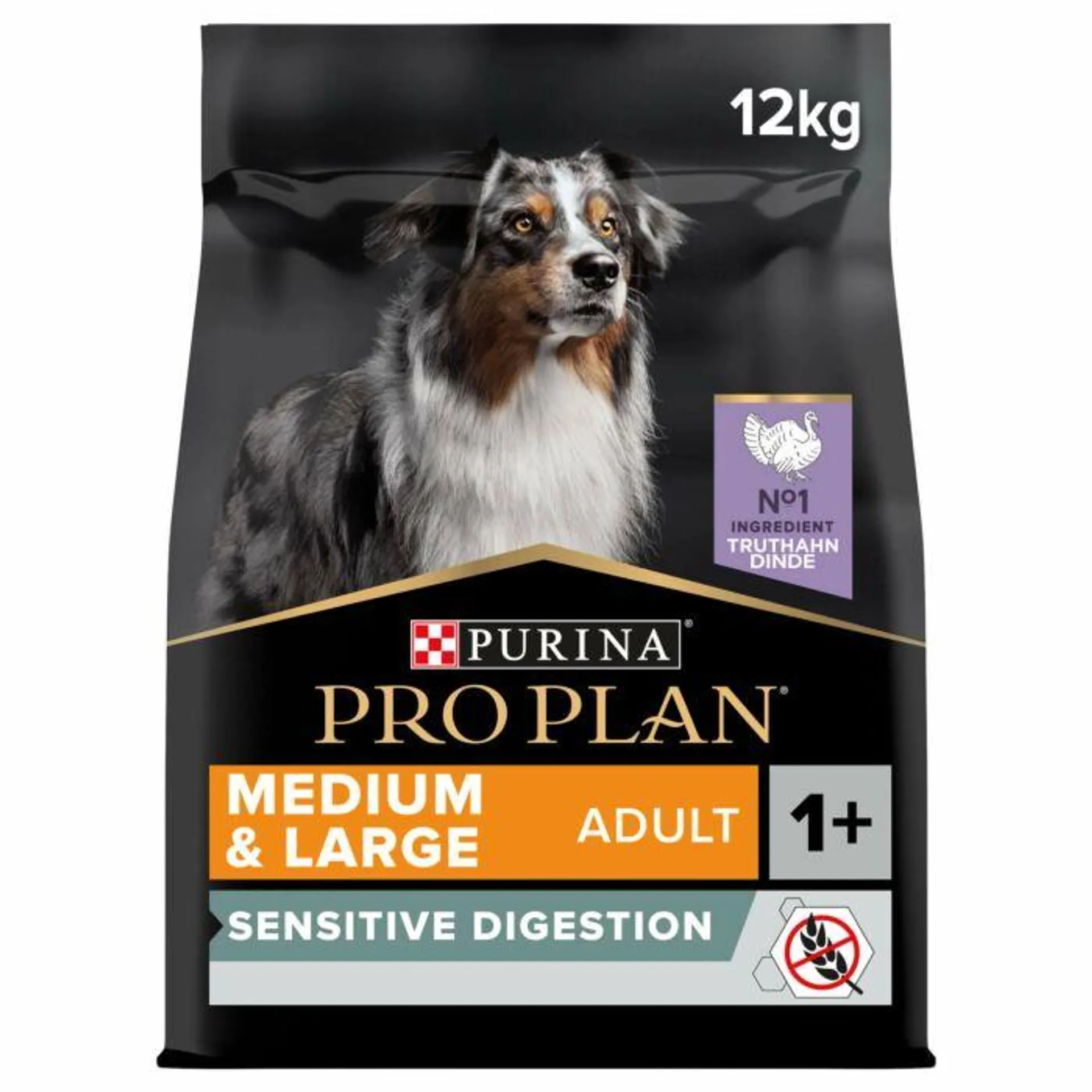 Pro Plan Dog Adult Medium & Large Sensitive Digestion Truthahn glutenfrei