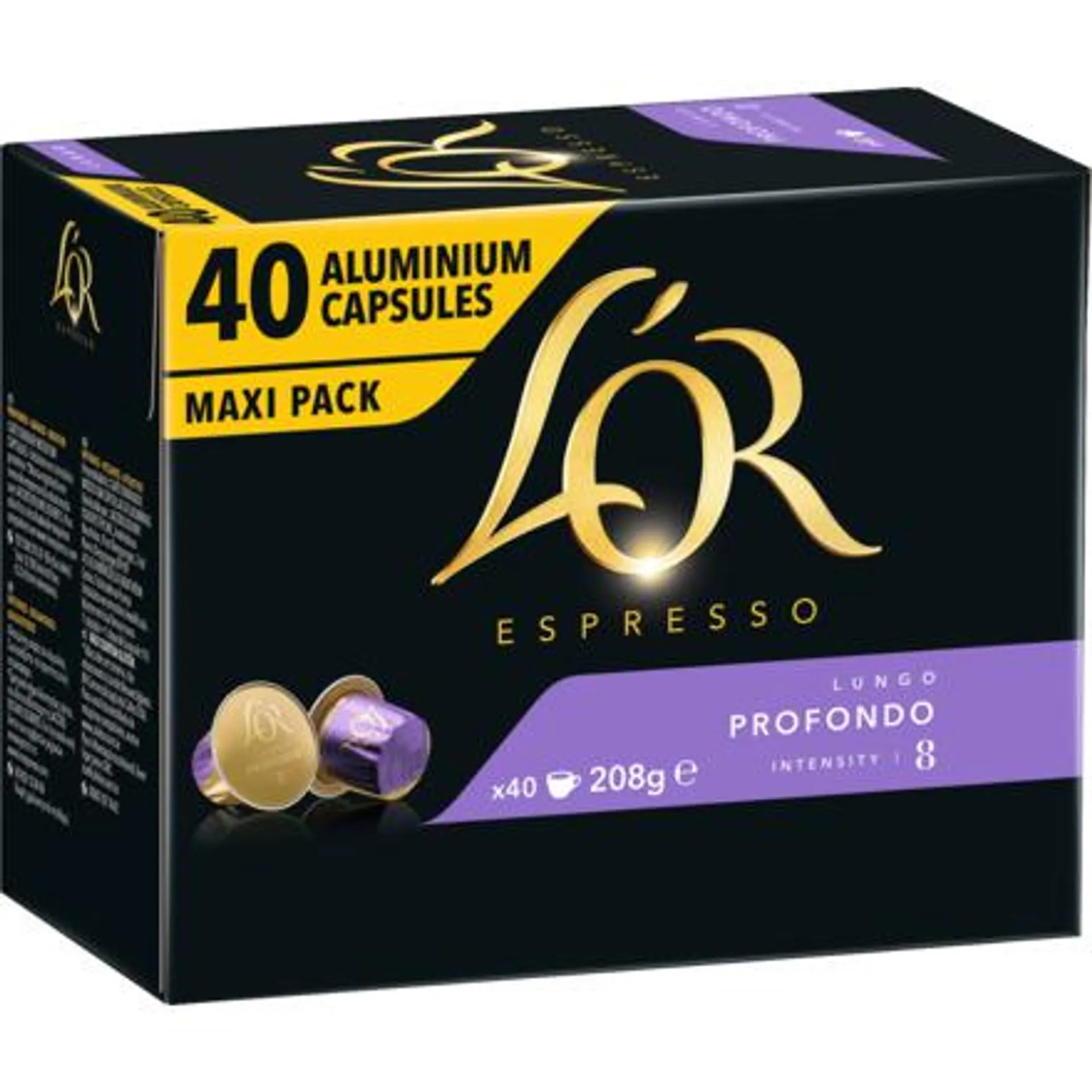 L'OR Lungo Profondo 40 Kapseln