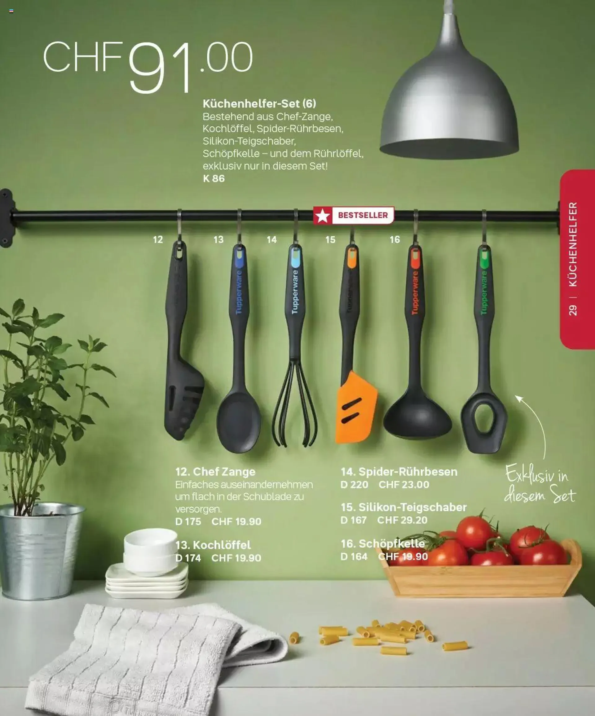 Tupperware - Herbst / Winter 2022-23 von 1. September bis 31. Dezember 2023 - Prospekt seite  29