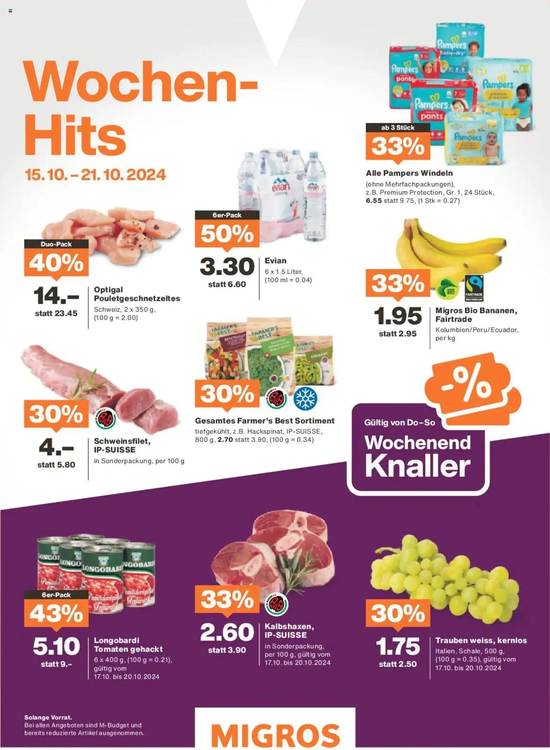 Migros - Magazin von 14. Oktober bis 20. Oktober 2024 - Prospekt seite  72