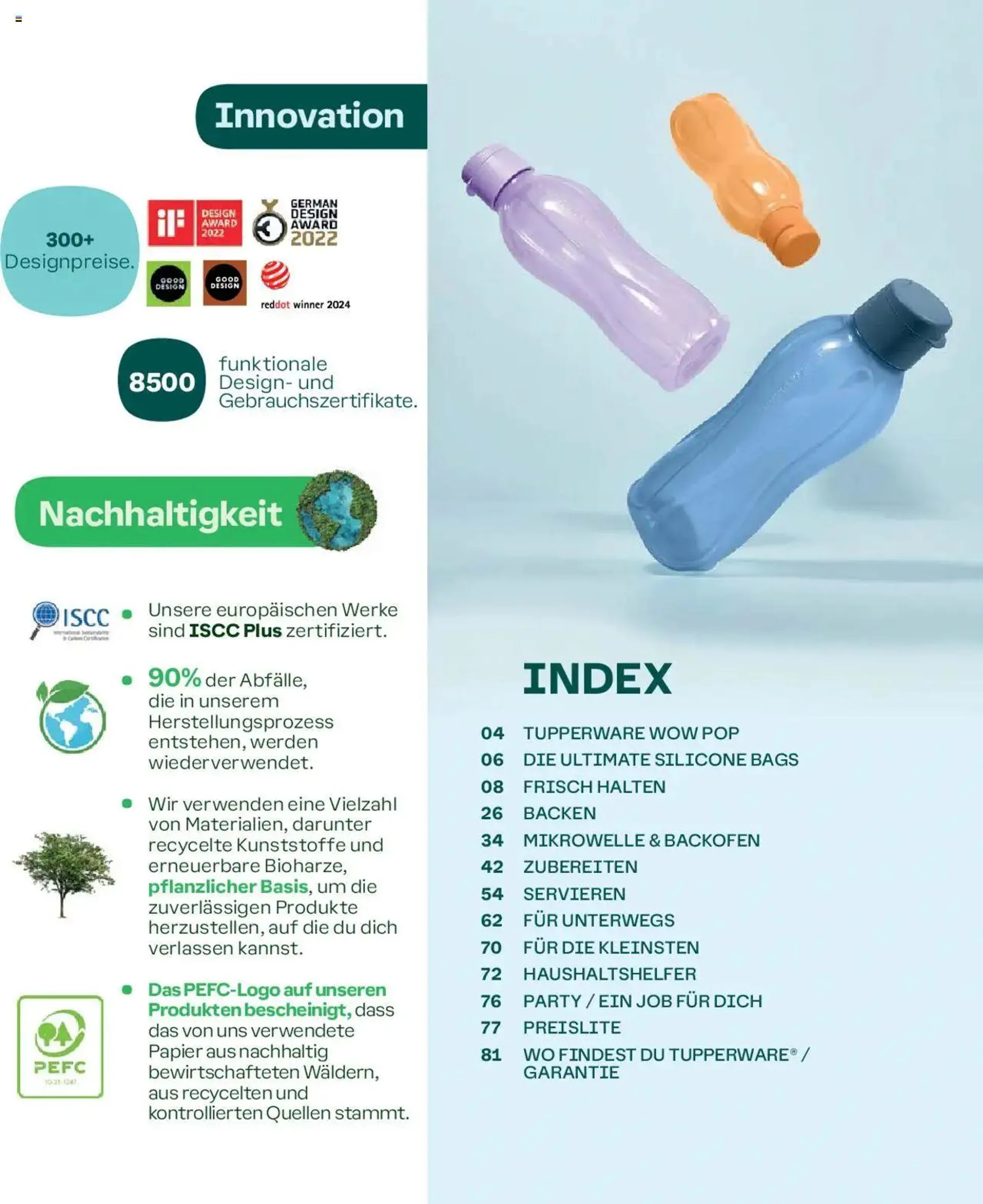Tupperware Aktionen Herbst / Winter 2024/25 von 2. September bis 31. Dezember 2024 - Prospekt seite  3