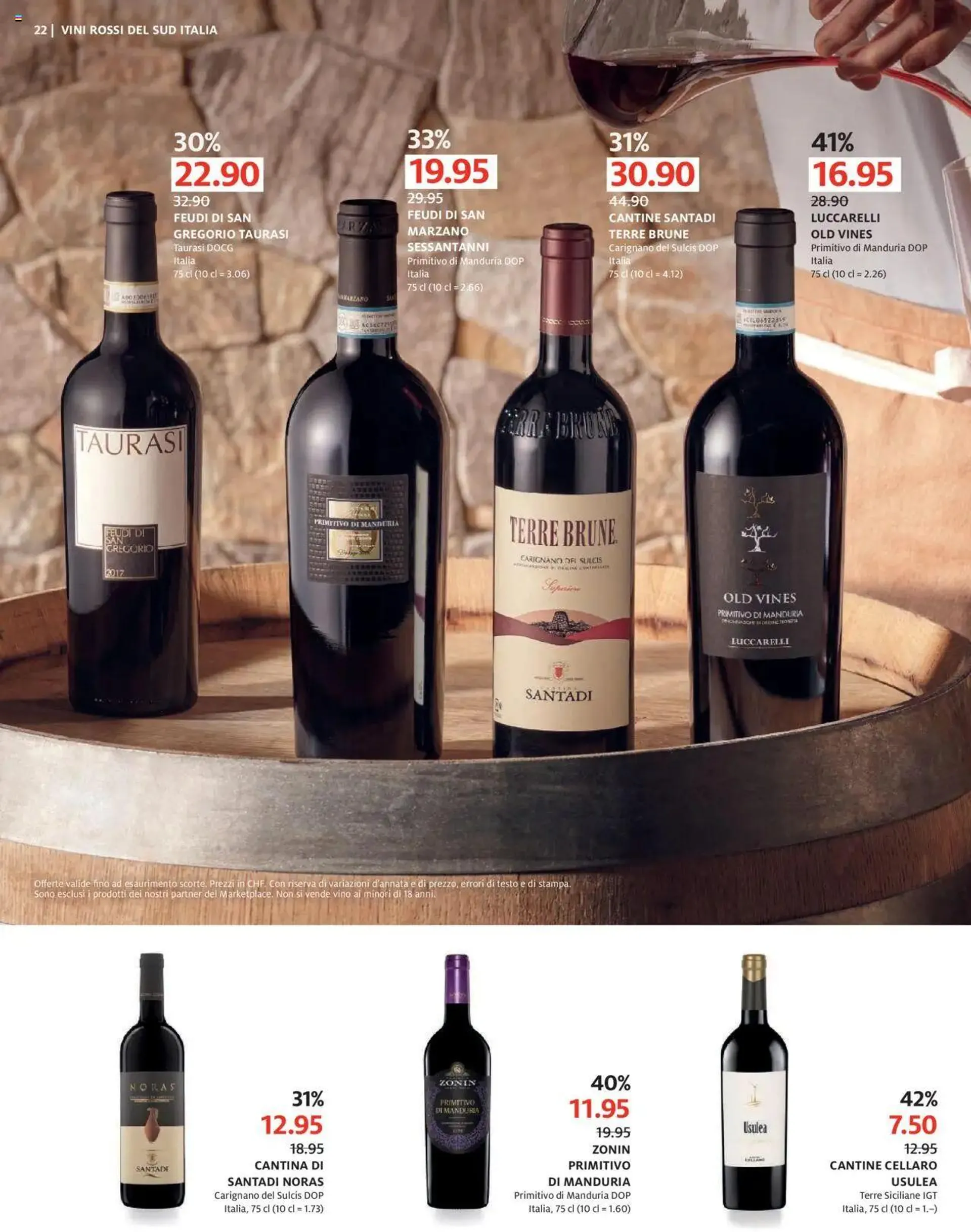 Manor Catalogo dei vini von 8. September bis 6. Oktober 2024 - Prospekt seite  22