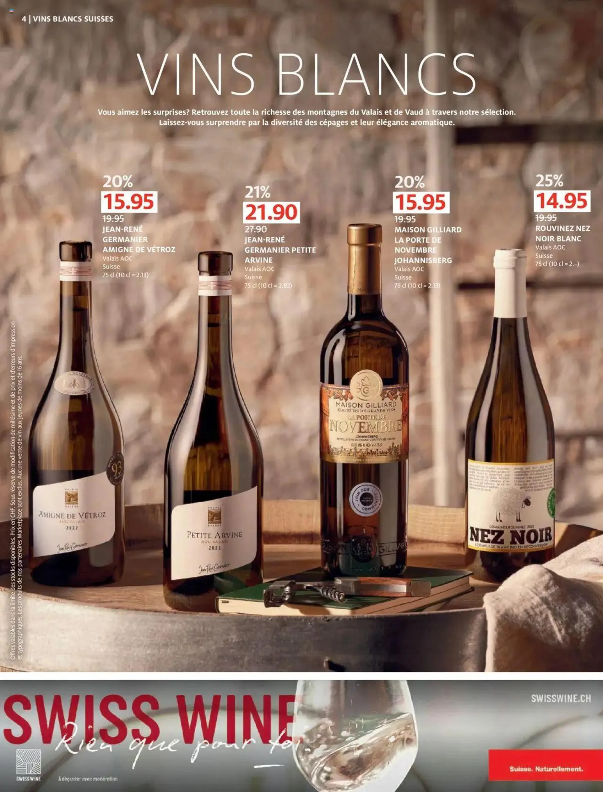 Manor Catalogue des vins von 8. September bis 6. Oktober 2024 - Prospekt seite  4