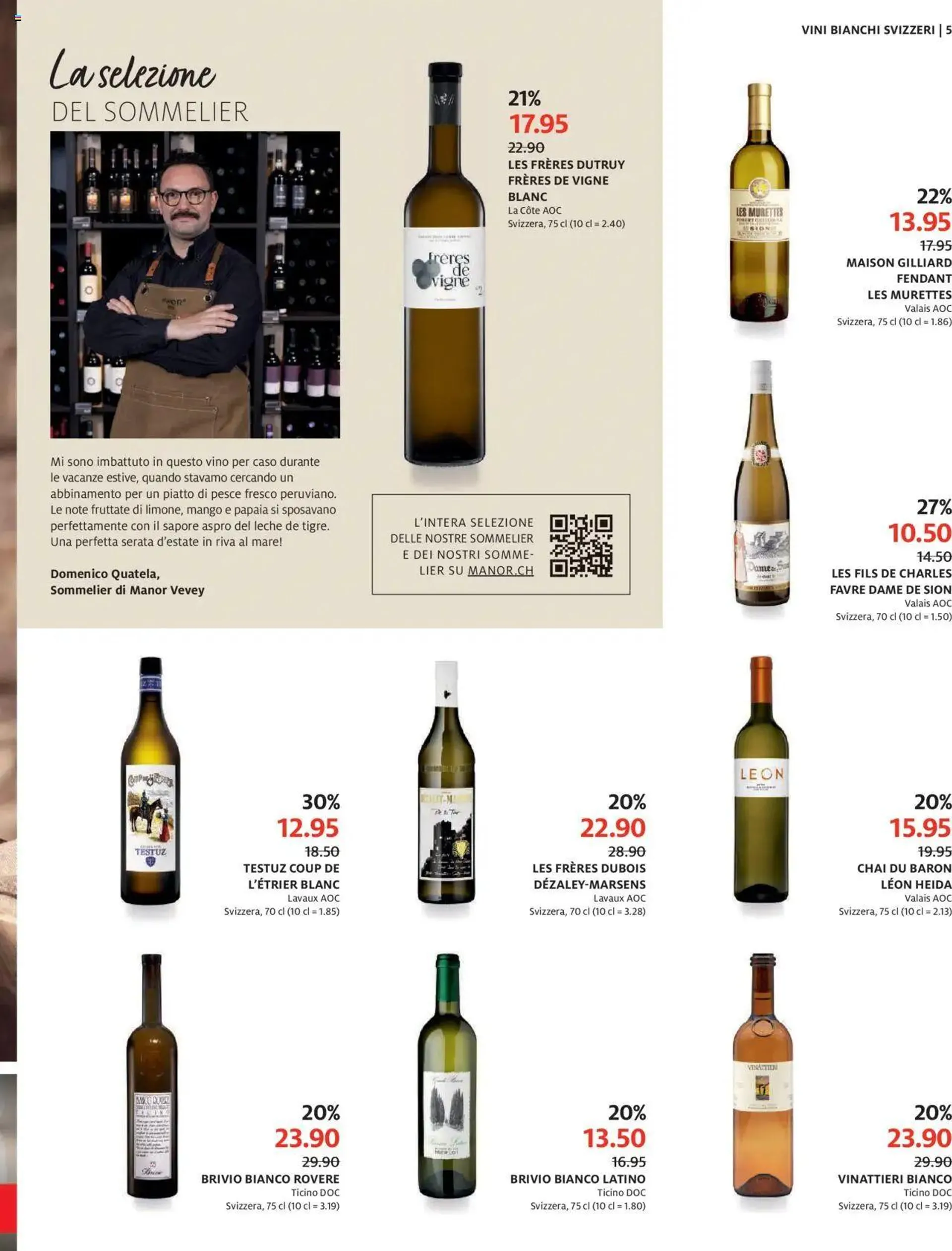 Manor Catalogo dei vini von 8. September bis 6. Oktober 2024 - Prospekt seite  5