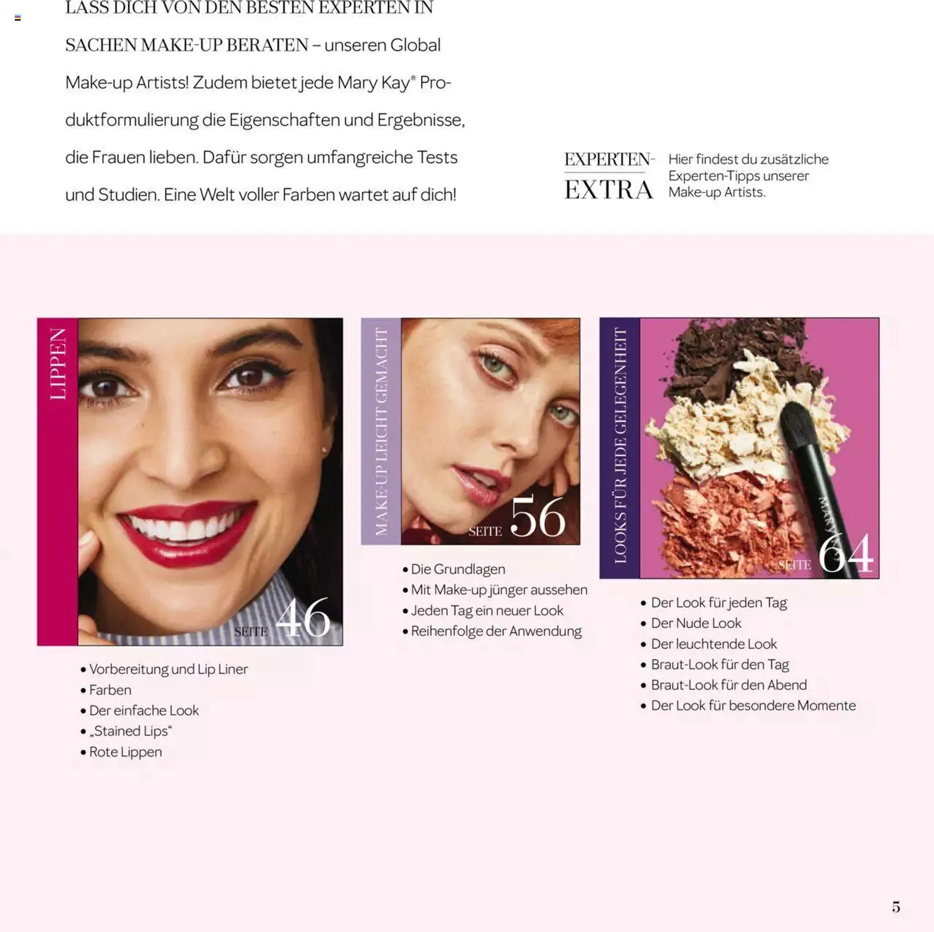 Mary Kay - Make-up Trainer von 16. September bis 31. Dezember 2023 - Prospekt seite  5
