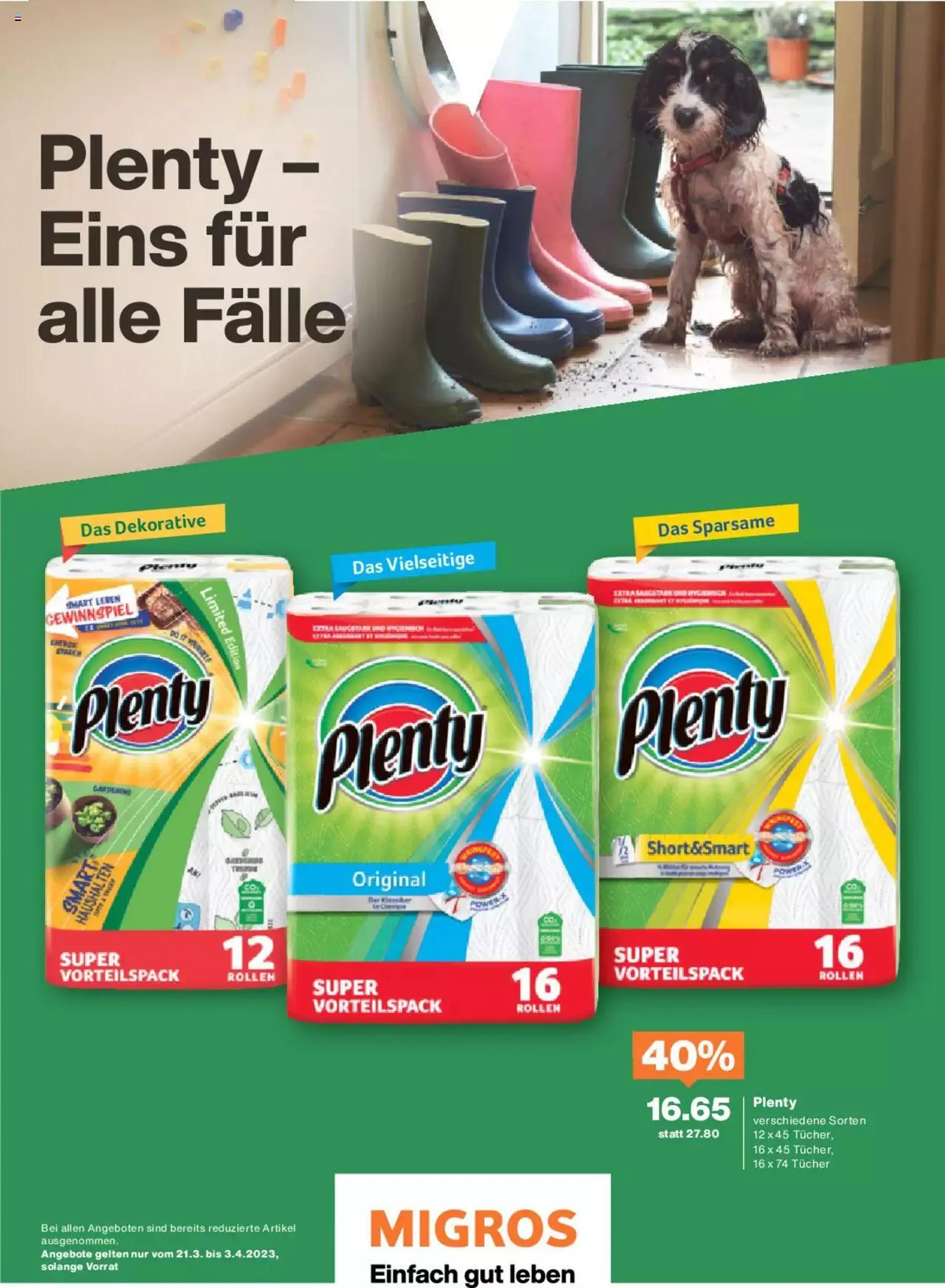 Migros - Magazin von 20. März bis 31. Dezember 2023 - Prospekt seite  19