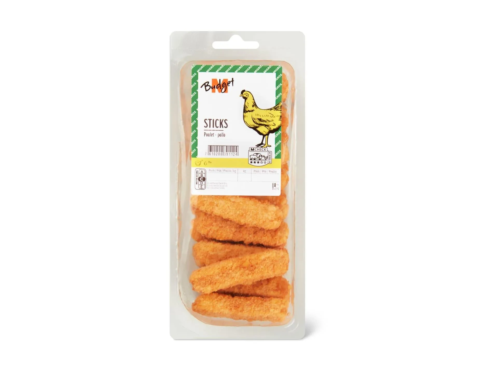 M-Budget · Poulet Sticks