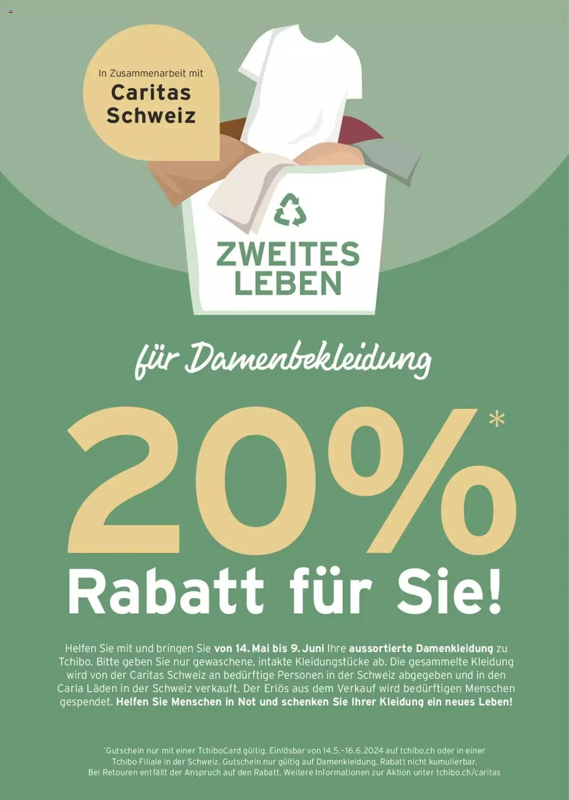 Tchibo Magazin Filialen von 23. April bis 31. Dezember 2024 - Prospekt seite  12