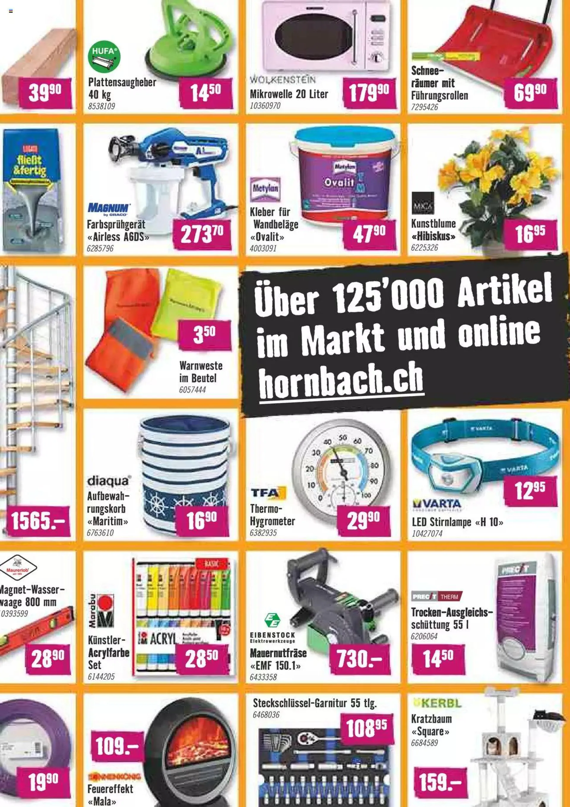 Hornbach - Aktueller Prospekt von 5. Dezember bis 31. Dezember 2023 - Prospekt seite  22