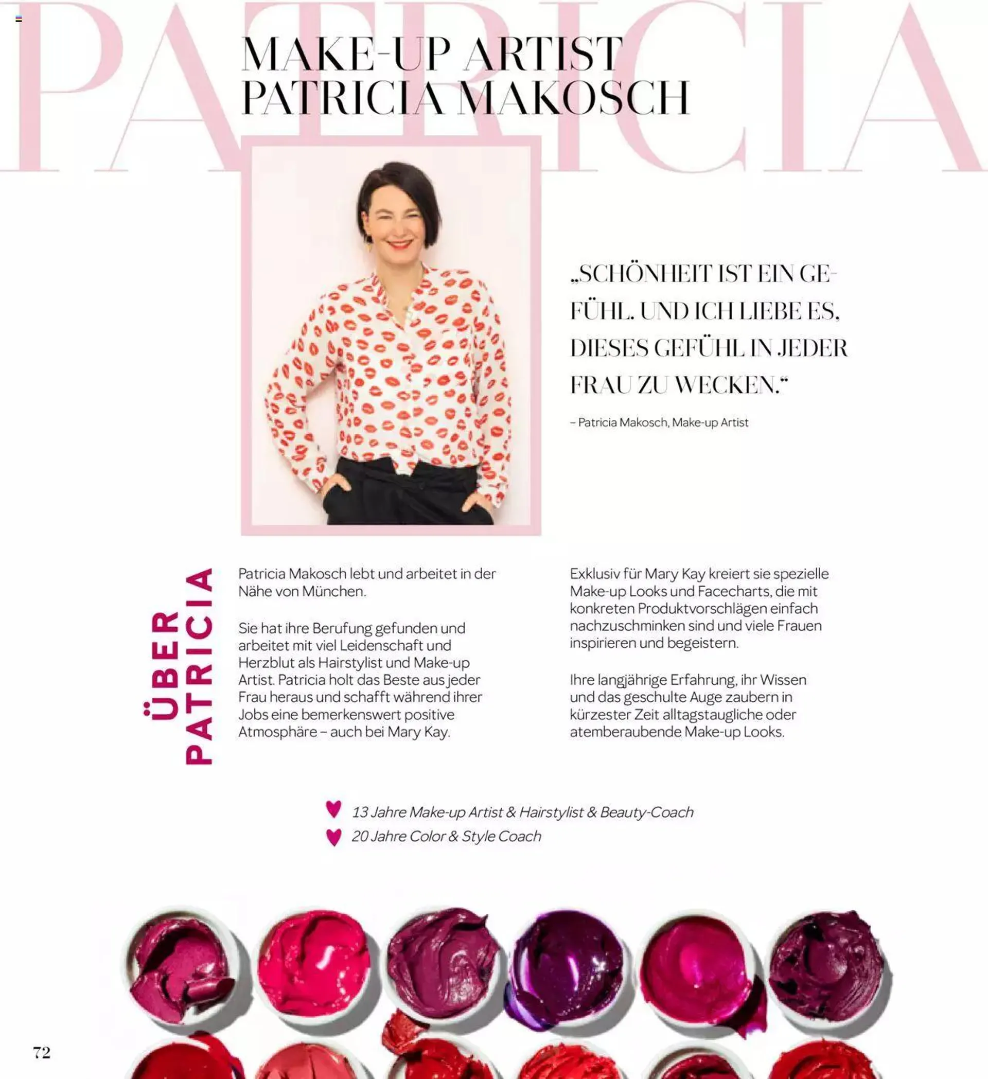 Mary Kay - Make-up Trainer von 16. September bis 31. Dezember 2023 - Prospekt seite  72