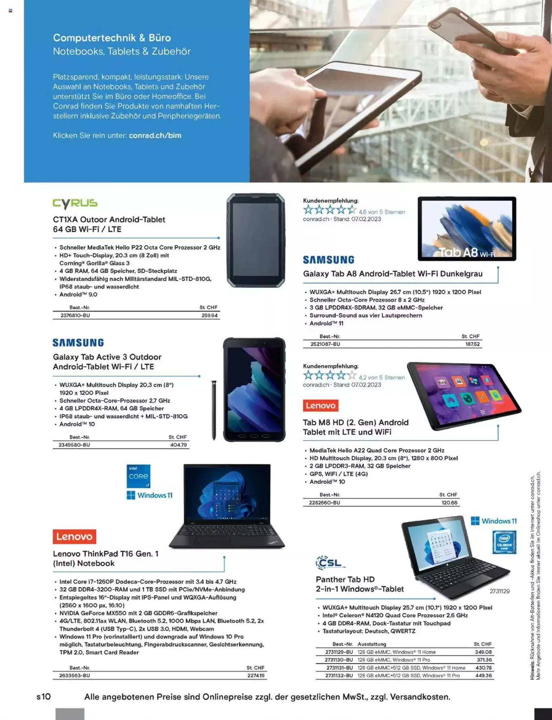 Conrad Innovation News von 24. Februar bis 31. Dezember 2023 - Prospekt seite  34