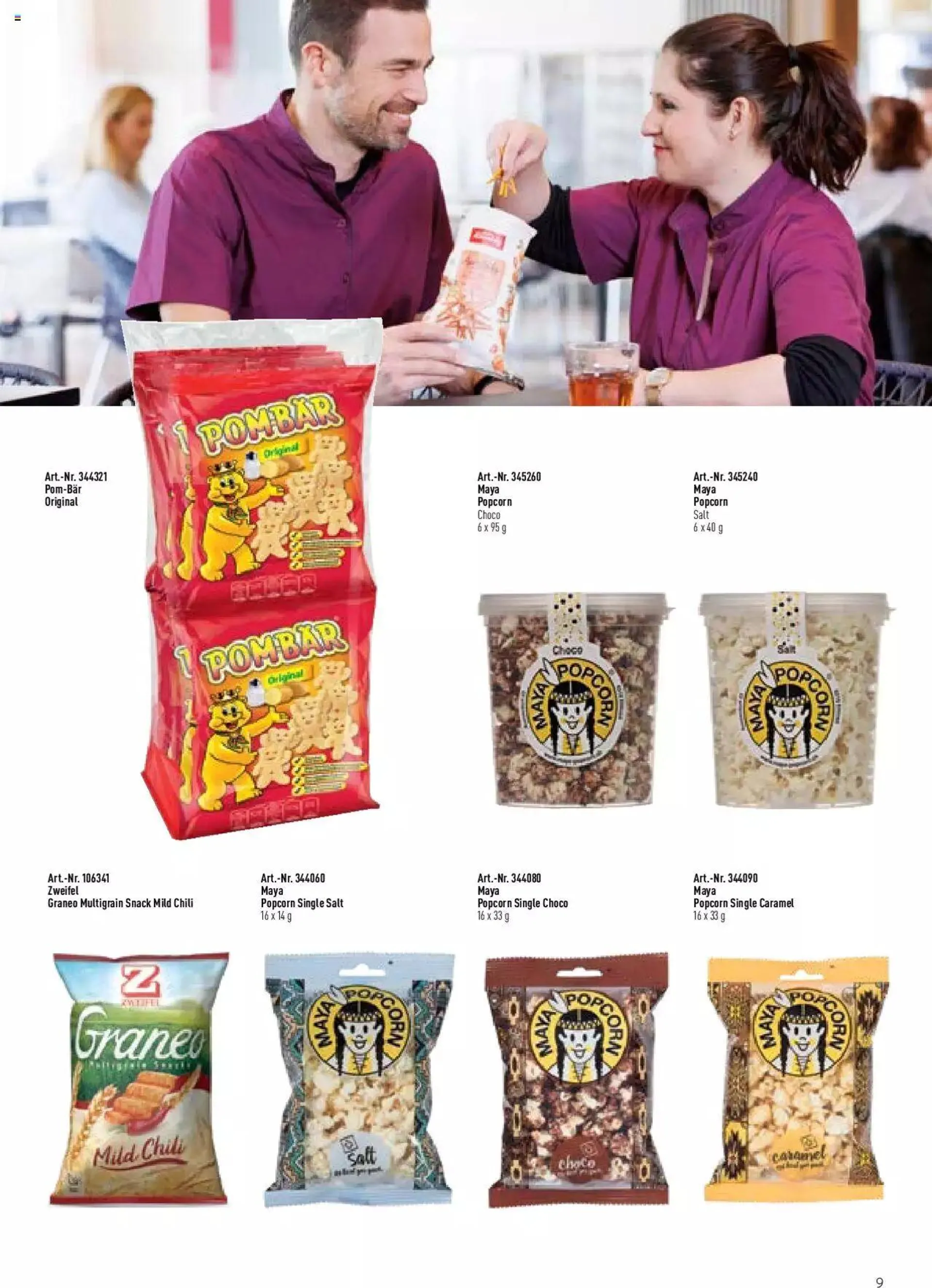 Prodega - Sortiments-Ideen für Kiosk und Shop in der Care-Gastronomie von 11. Mai bis 11. Mai 2024 - Prospekt seite  9