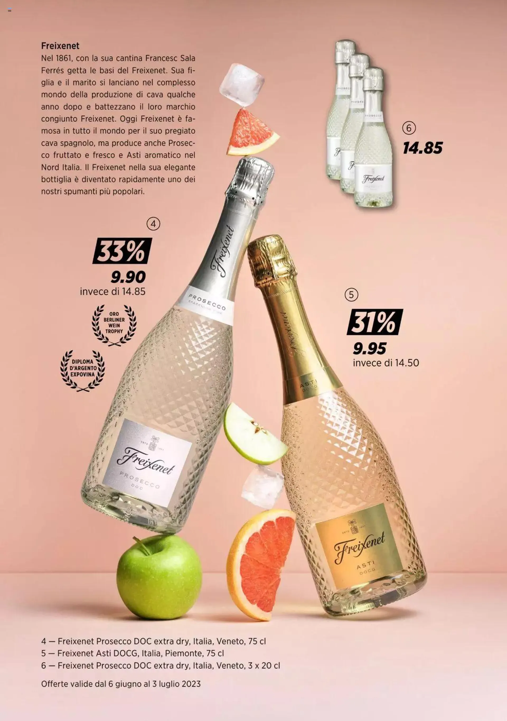 Denner Aktionen drinks and cigars IT von 6. Juni bis 31. Dezember 2023 - Prospekt seite  15