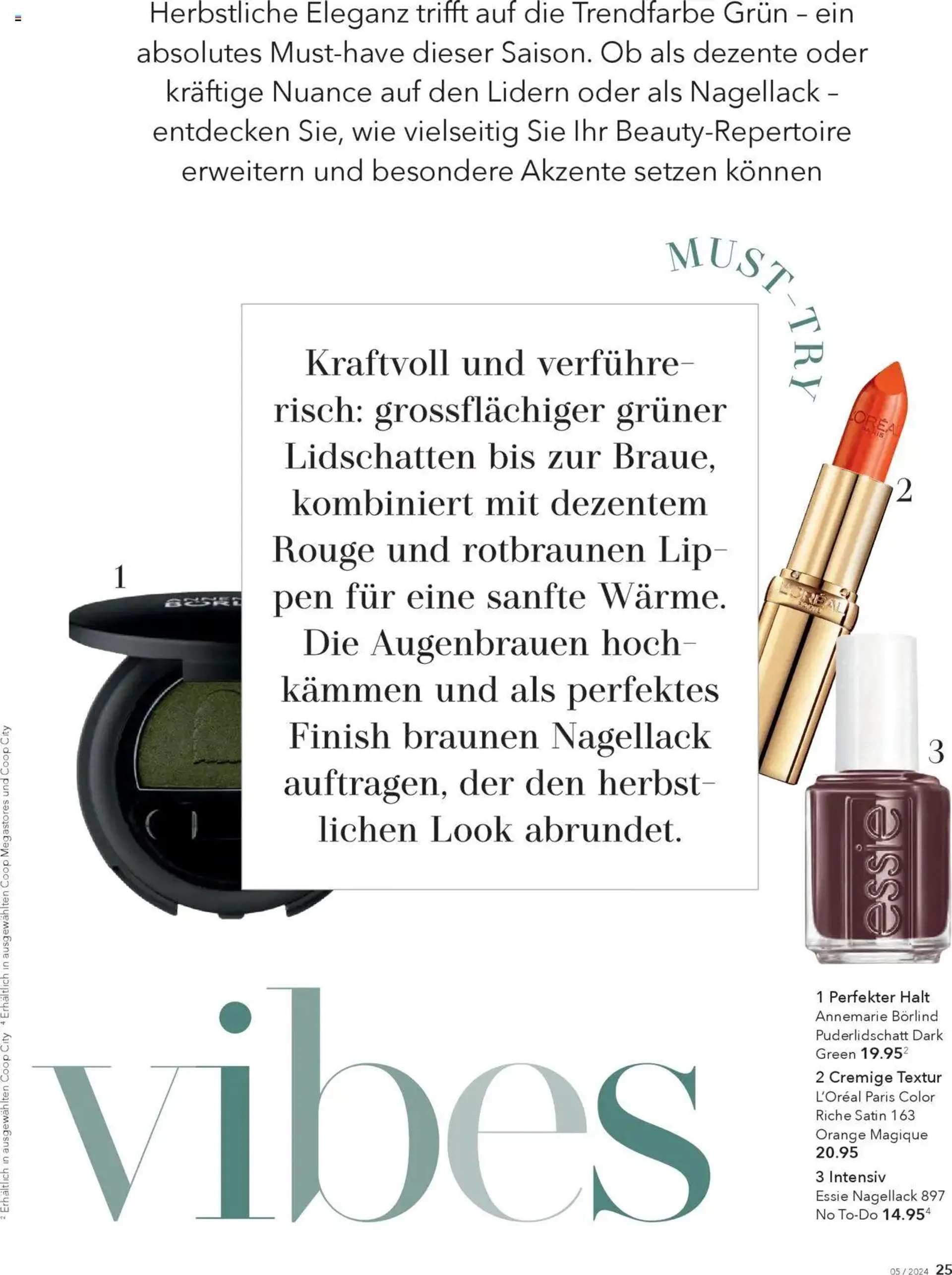 Coop Aktionen Beauty & Life von 8. Oktober bis 31. Dezember 2024 - Prospekt seite  25