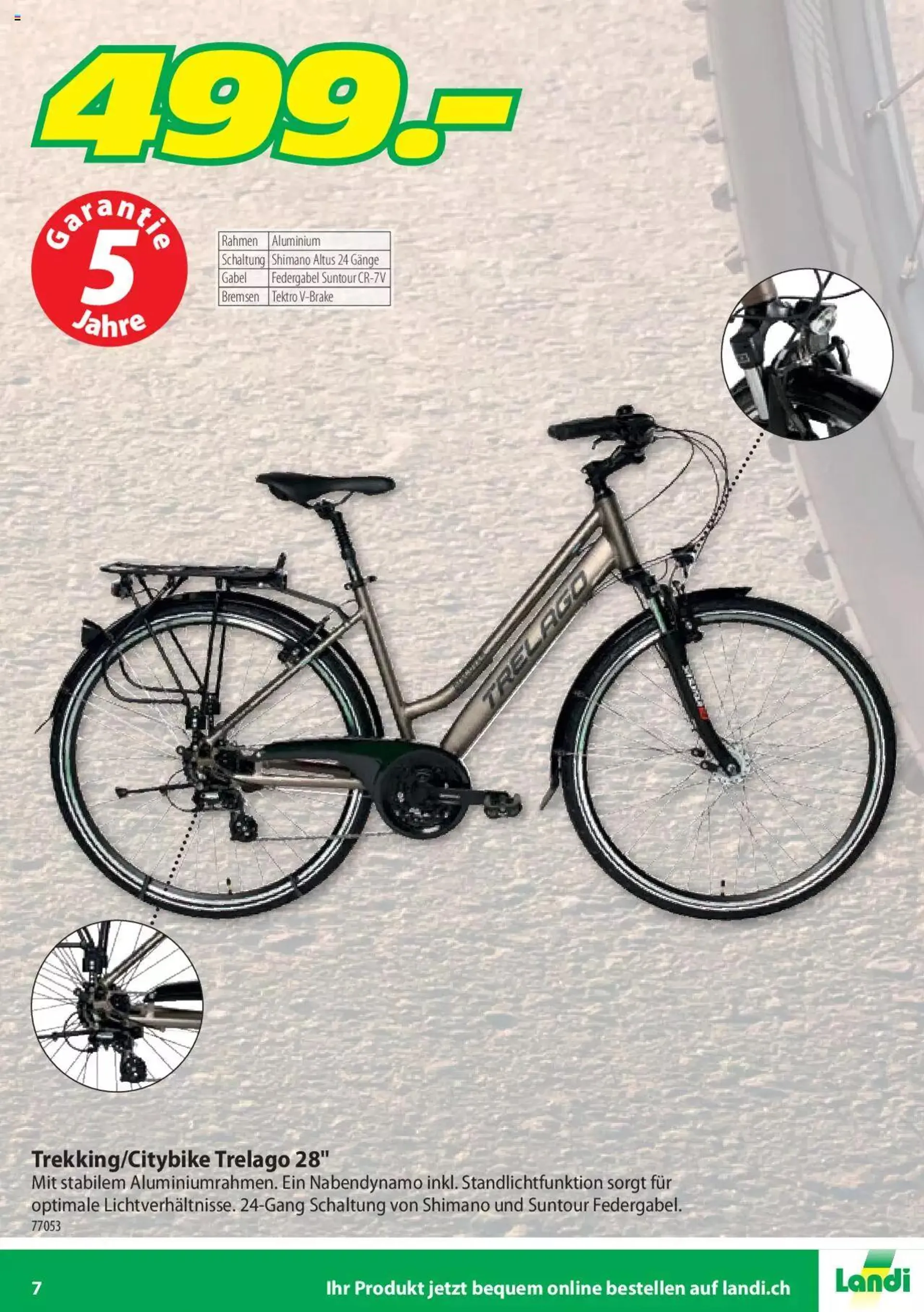 Landi - Velo und Zubehör 2022 von 24. März bis 31. Dezember 2023 - Prospekt seite  7