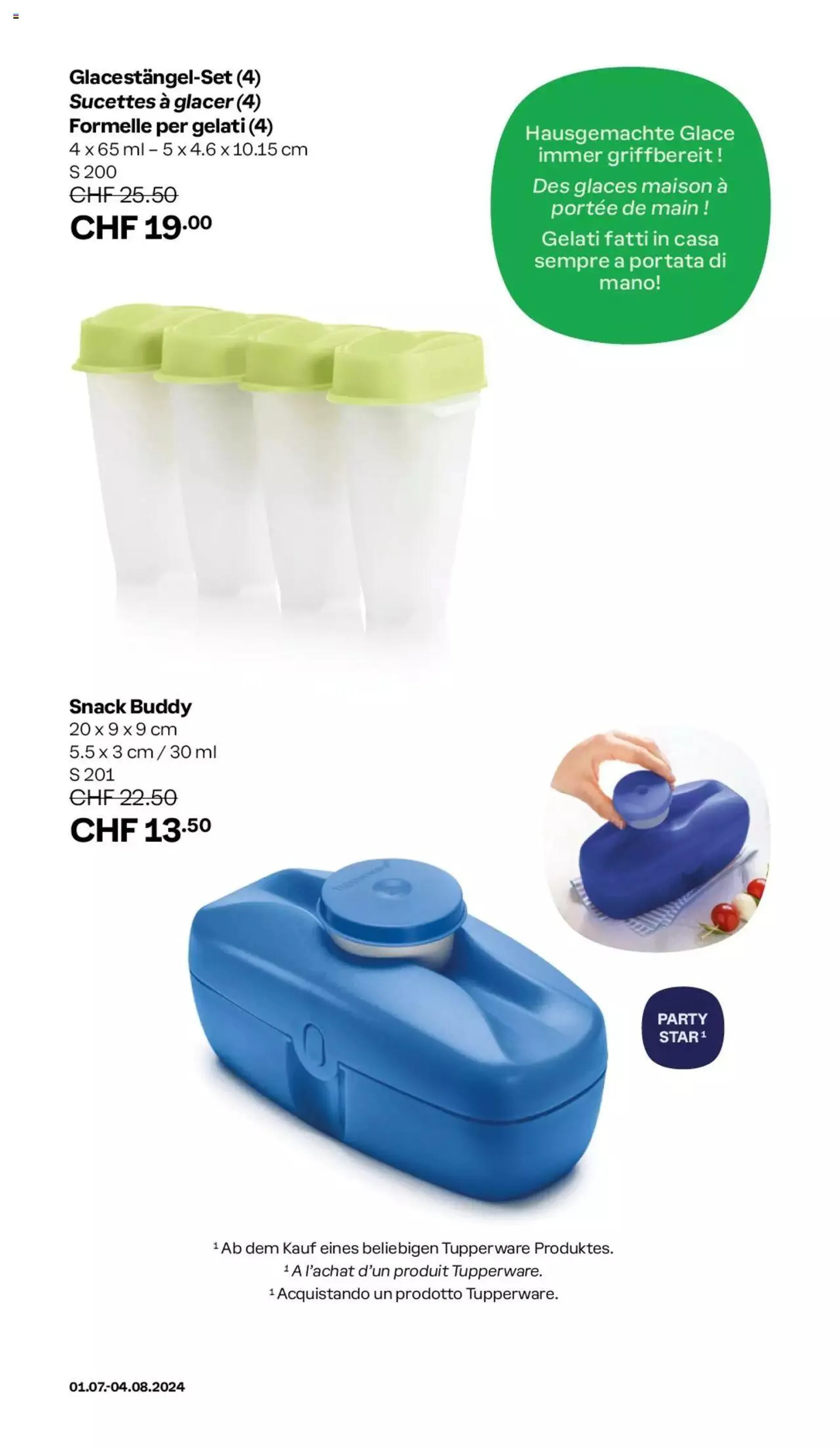 Tupperware Aktionen - 5