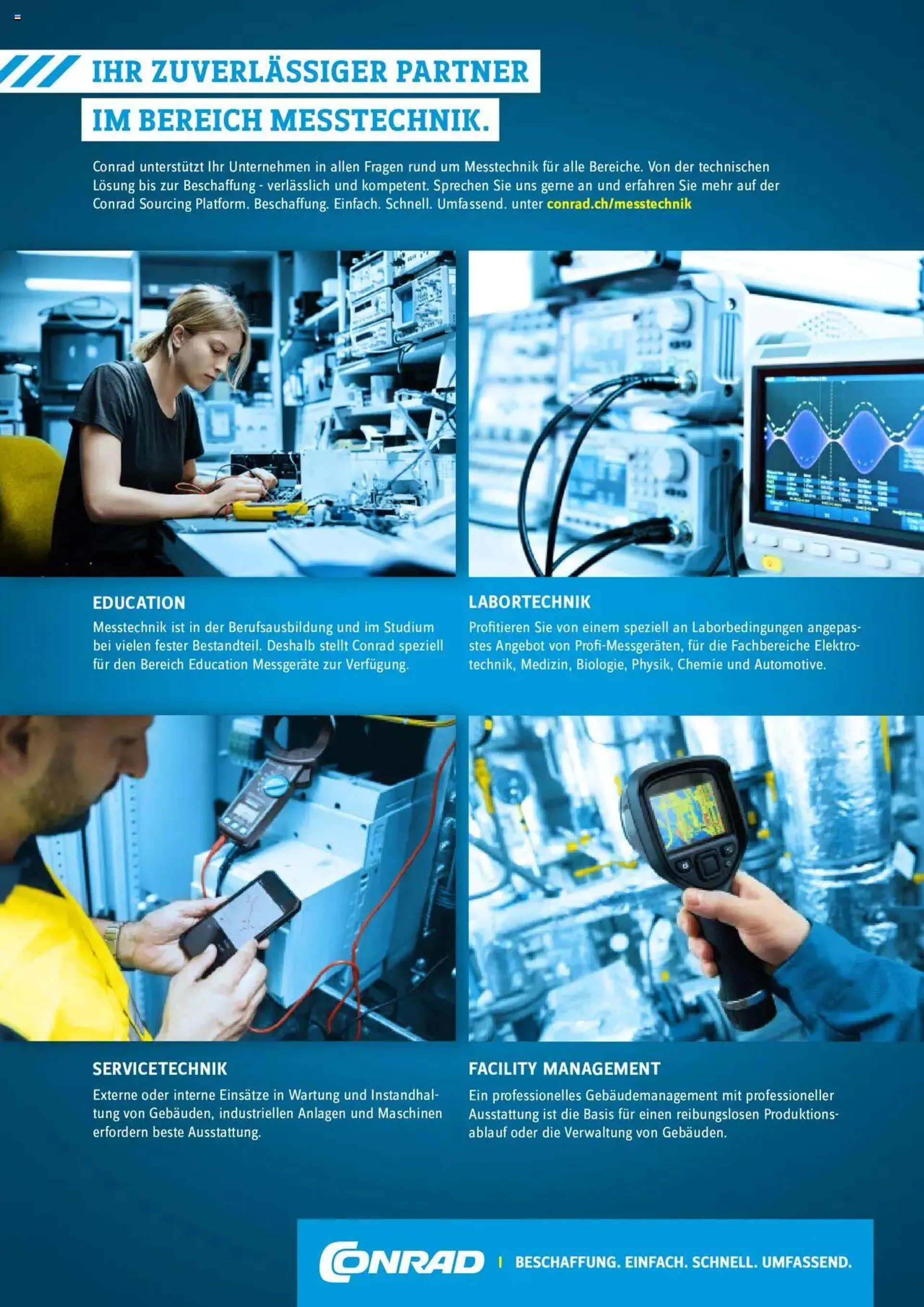 Conrad - Wir sind Technik - Messtechnic fur Profis von 14. November bis 31. Dezember 2023 - Prospekt seite  3