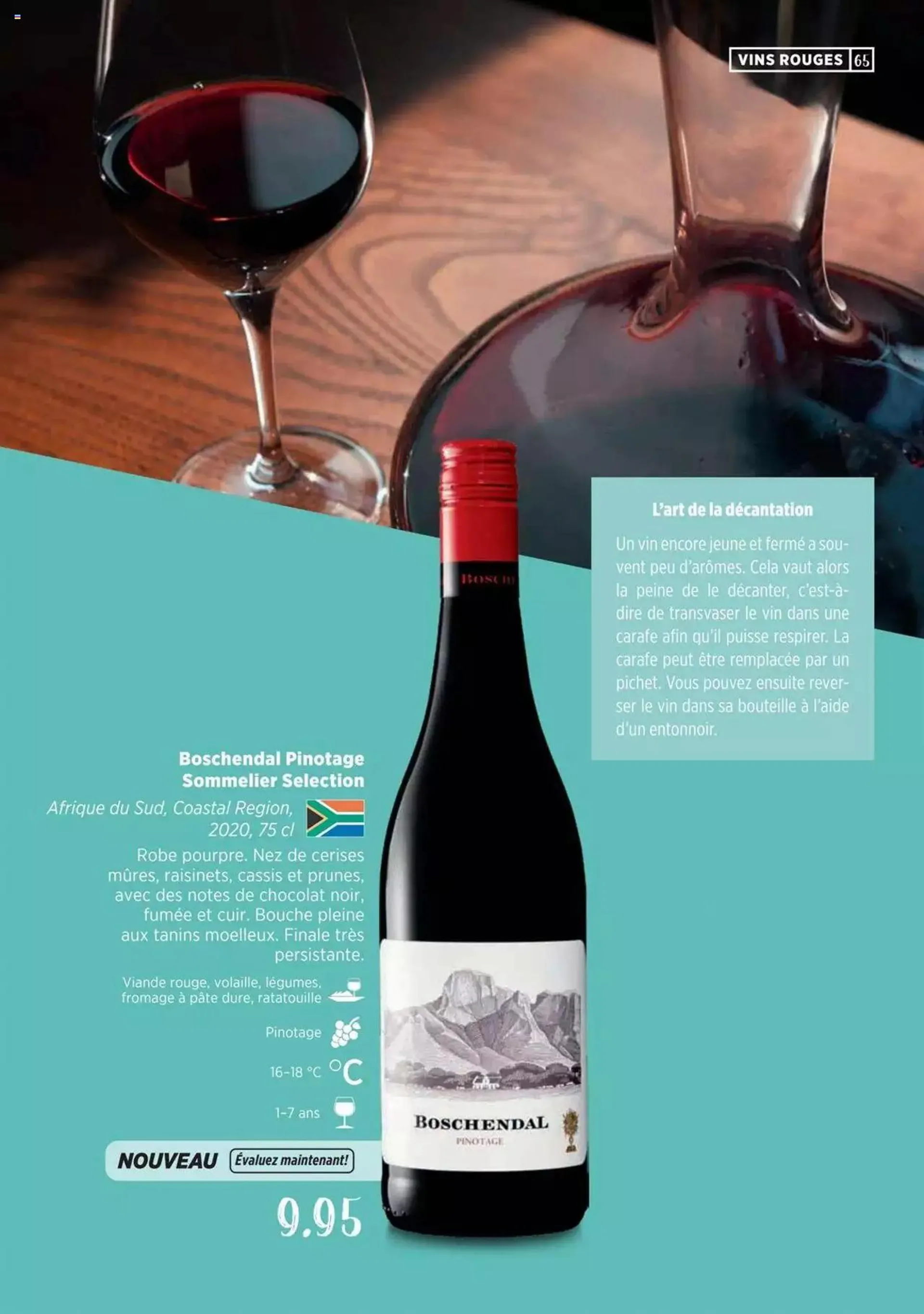Denner Guide des vins 2023 /2024 FR von 11. September bis 31. Dezember 2023 - Prospekt seite  65
