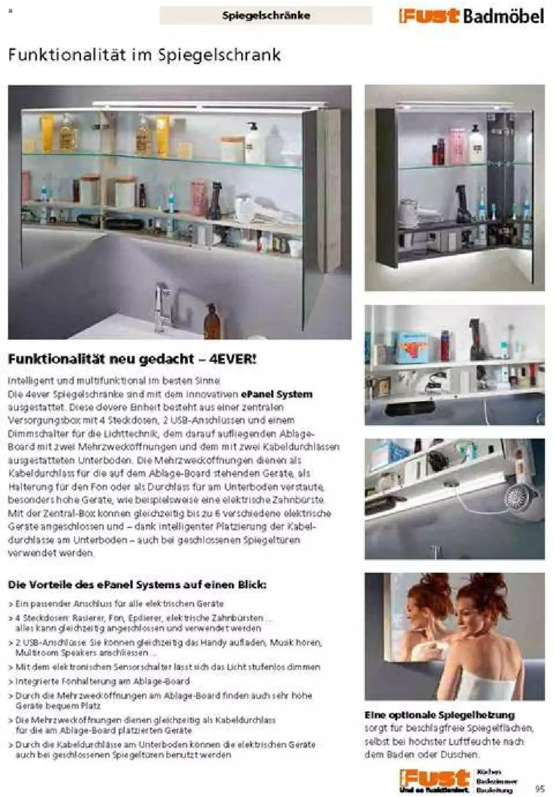 Fust Badezimmermagazin von 17. April bis 31. Dezember 2023 - Prospekt seite  95