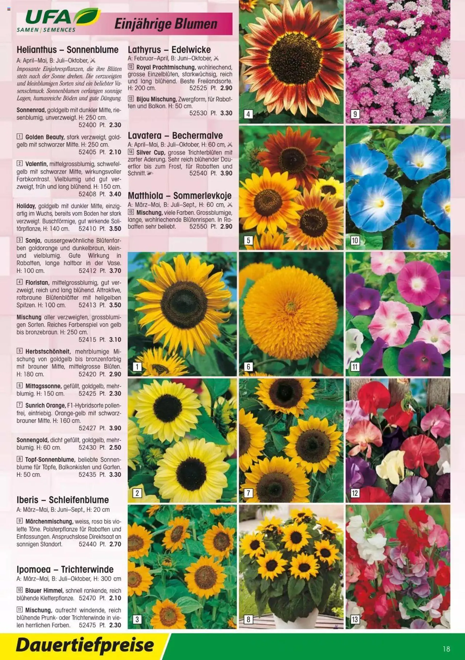 Landi - Gartensamenkatalog 2023 von 10. Januar bis 31. Dezember 2023 - Prospekt seite  18